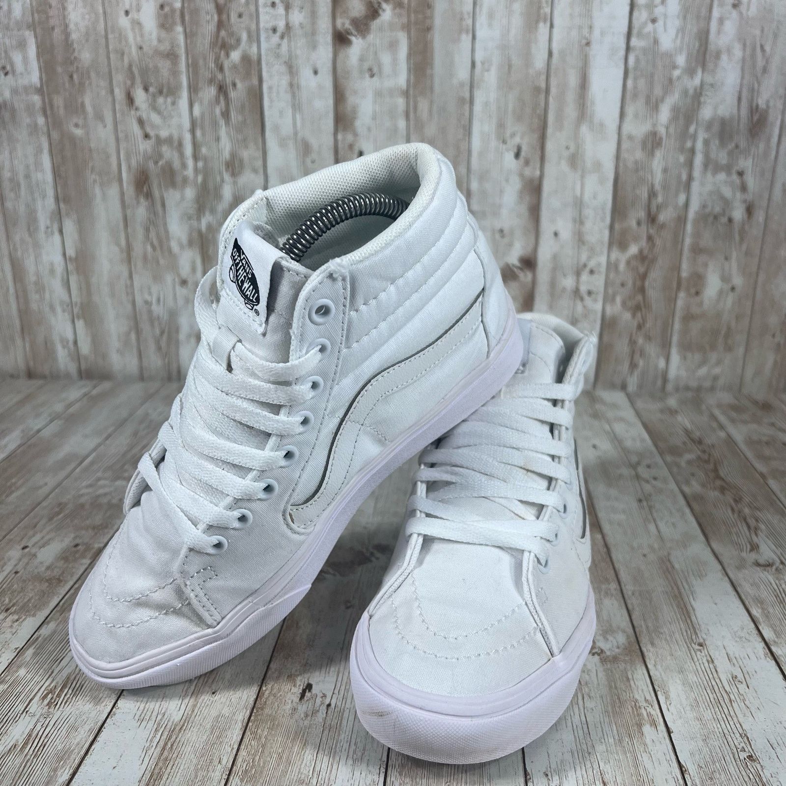 Vans Vans sk8 hi comfy Cush white white Womens 7.5 Size US 7.5 / IT 37.5 - 5 Thumbnail