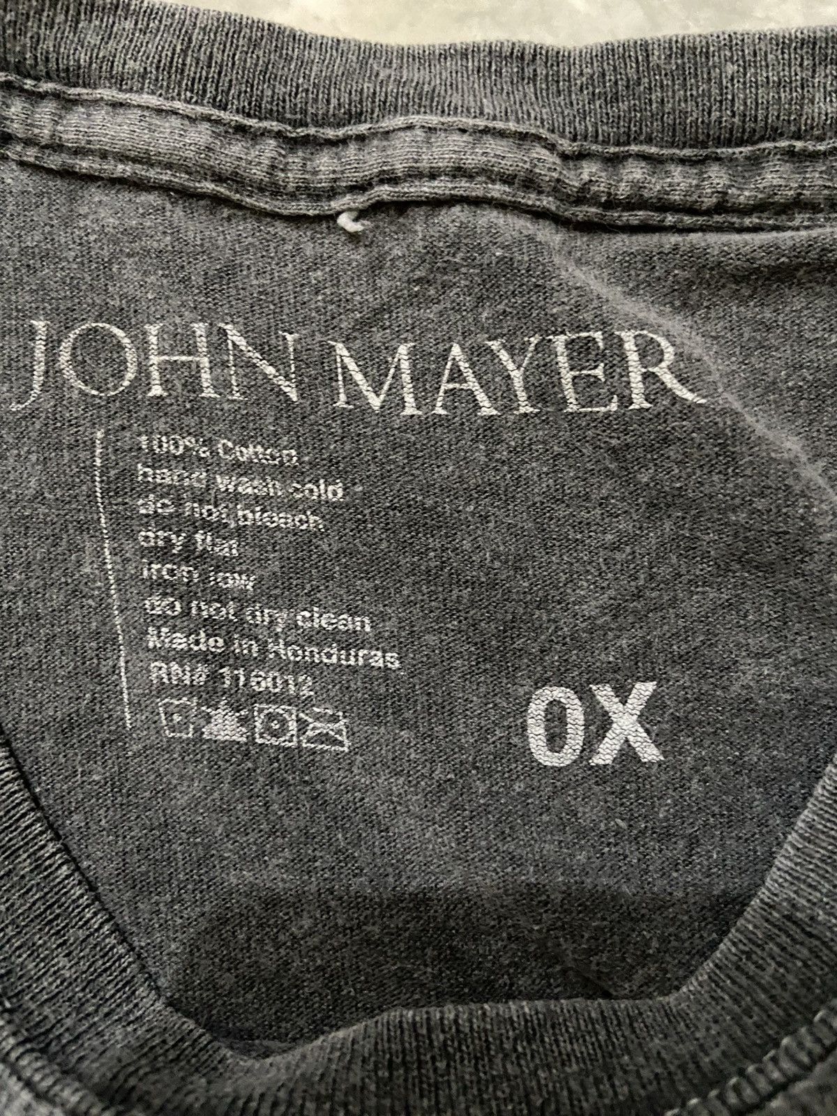 Band Tees John Mayer World Tour 2017 Size US L / EU 52-54 / 3 - 3 Thumbnail