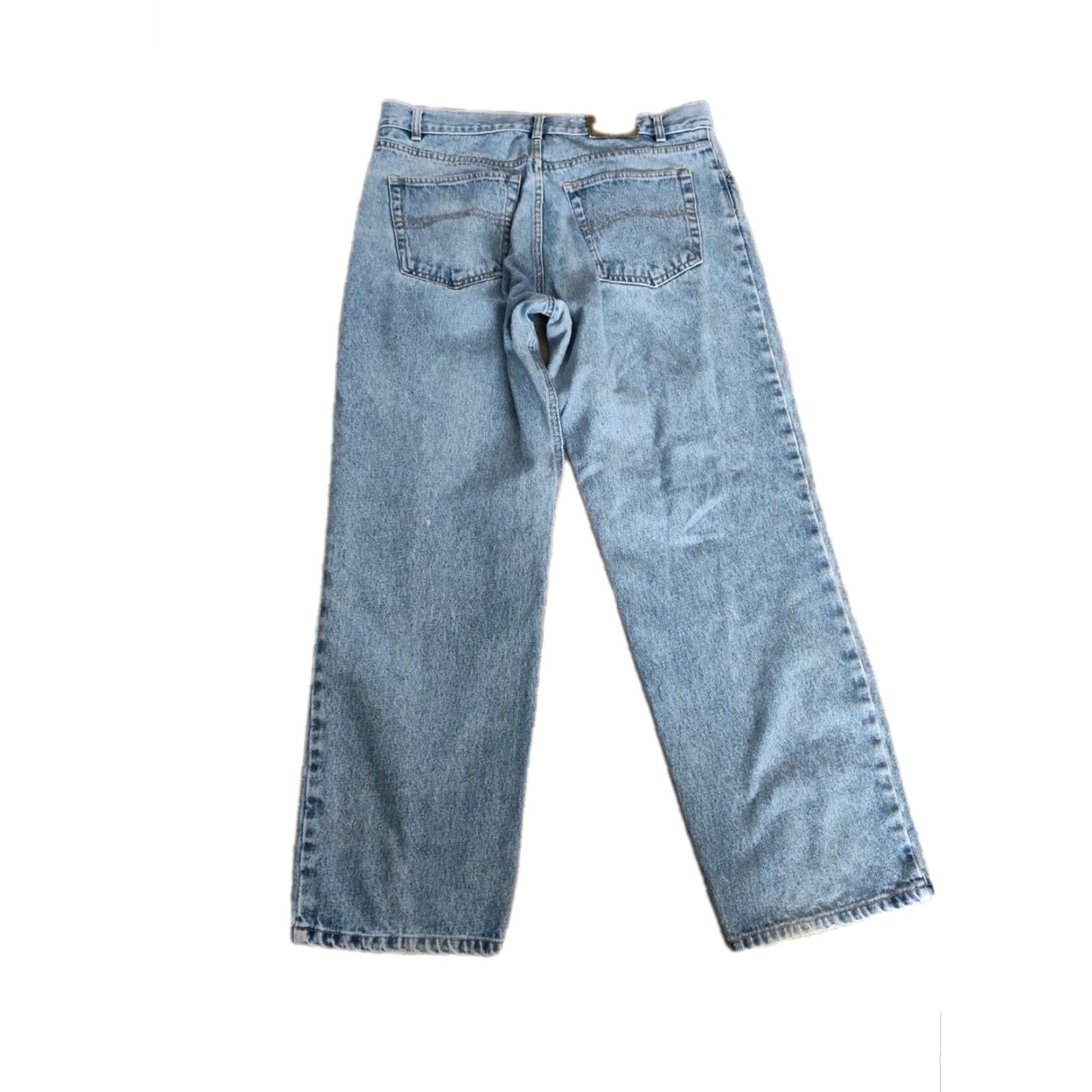 Bugle Boy VINTAGE Bugle Boy 765 Men’s Jeans 36x32 Light Wash Straight Leg Relaxed Fit 90s Grunge Size US 36 / EU 52 - 2 Thumbnail