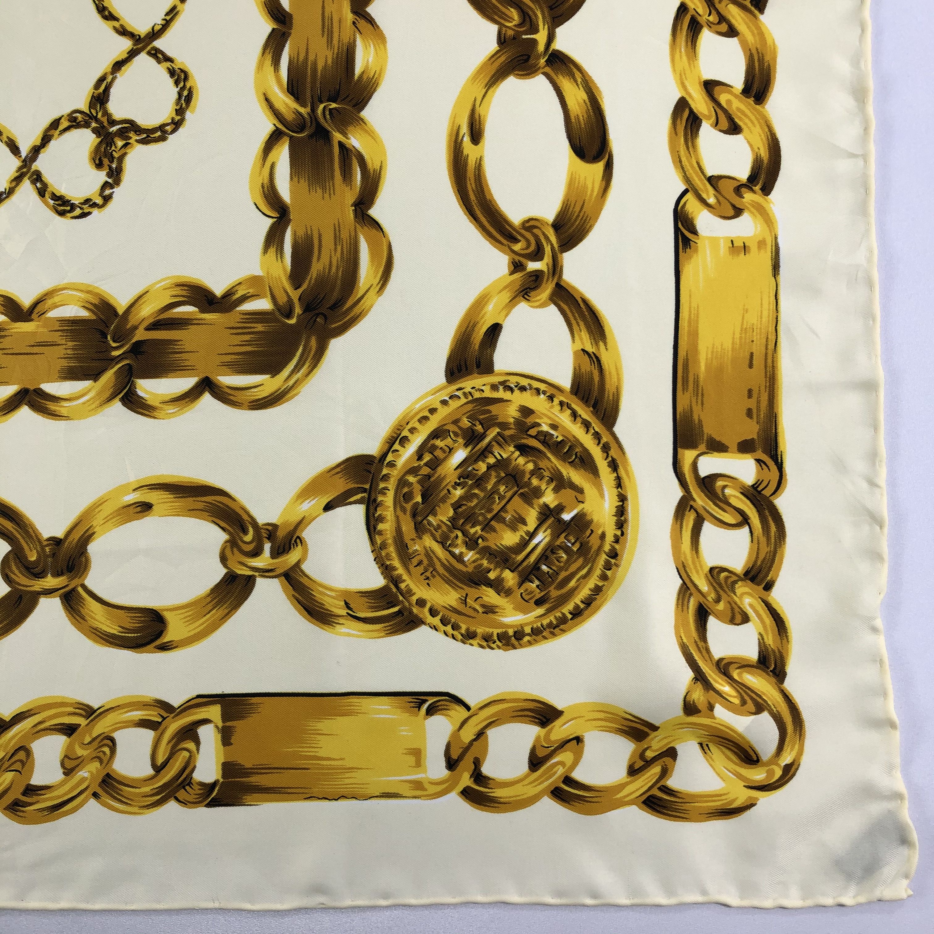 Vintage Vintage Silk Scarf Size ONE SIZE - 4 Thumbnail