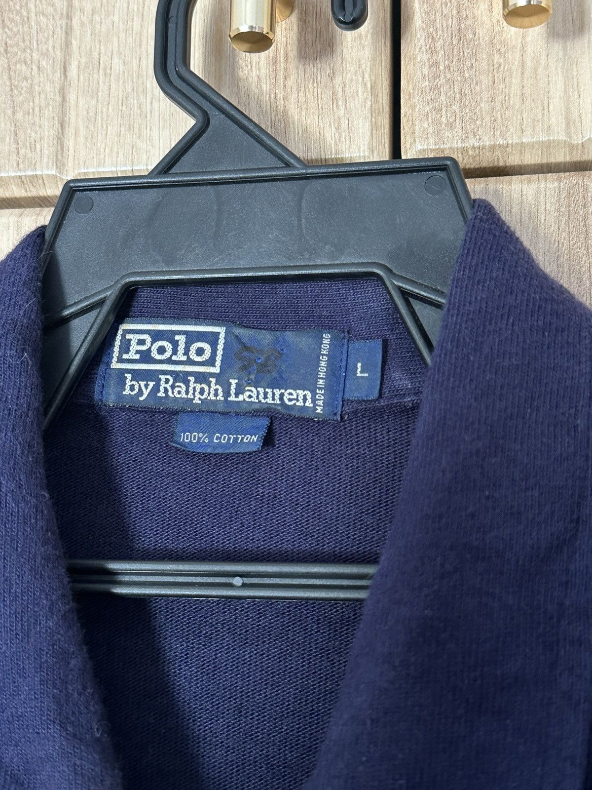Polo Ralph Lauren × Ralph Lauren Sport × Vintage Vintage Ralph Lauren Sportsman Pullover Polo Shirt Size US L / EU 52-54 / 3 - 4 Thumbnail