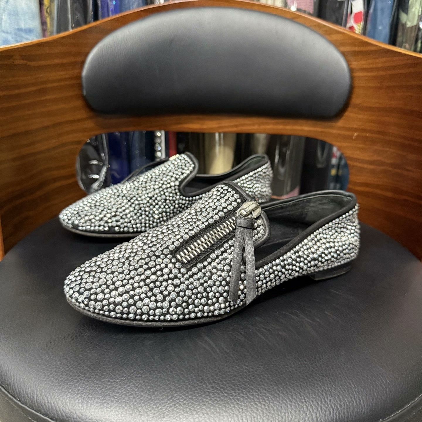 Giuseppe Zanotti Giuseppe Zanotti Black Lowtop Sneakers 35 Men Size US 5 / EU 37 - 1 Thumbnail