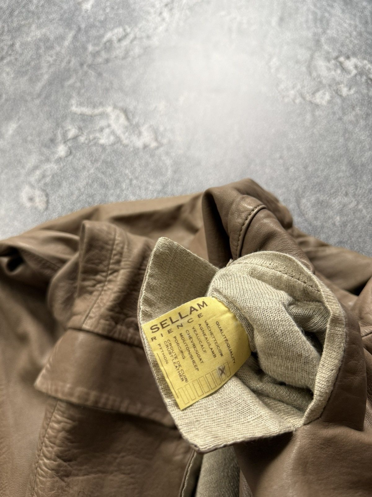 Isaac Sellam Experience Isaac Sellam Experience Archive Lamp Leather Jacket Blazer Size S / US 4 / IT 40 - 22 Thumbnail