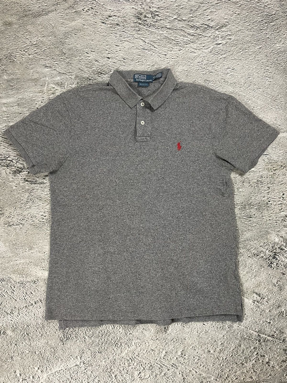 Ralph Lauren Polo Ralph Lauren grey Polo T-shirt small pony purple Size US L / EU 52-54 / 3 - 1 Thumbnail