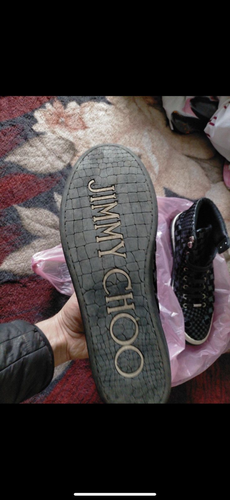 Jimmy Choo Jimmy Choo Argyle High Top Size US 9.5 / EU 42-43 - 1 Thumbnail