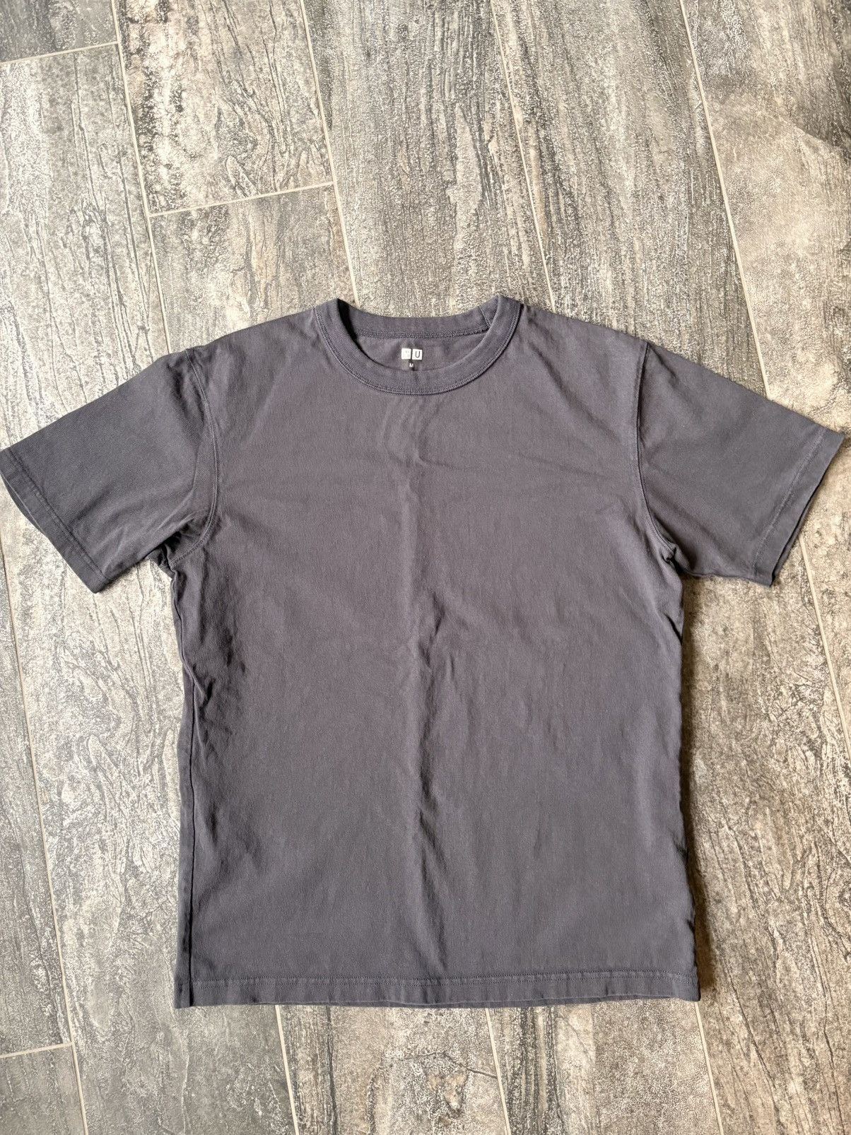 Uniqlo Vintage Style Uniqlo Heavy Cotton T Shirt Size US M / EU 48-50 / 2 - 1 Preview