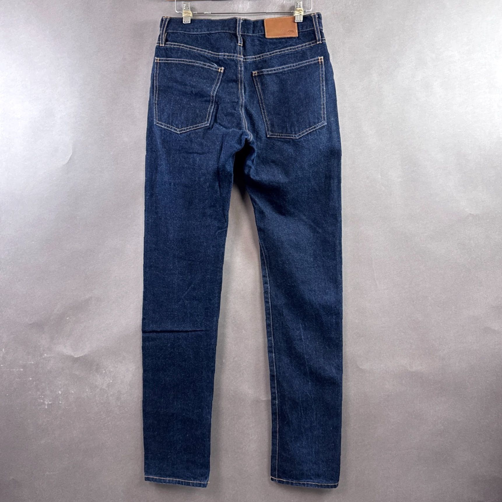 Taylor Stitch Taylor Stitch Jeans Mens 29x34 Blue Selvedge Denim Pants Button Fly Slim Dark Size US 29 - 4 Thumbnail