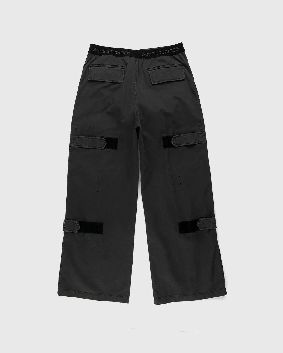 Acne Studios Acne Studios Grey Organic Cotton Cargo Pants Size US 32 / EU 48 - 3 Thumbnail
