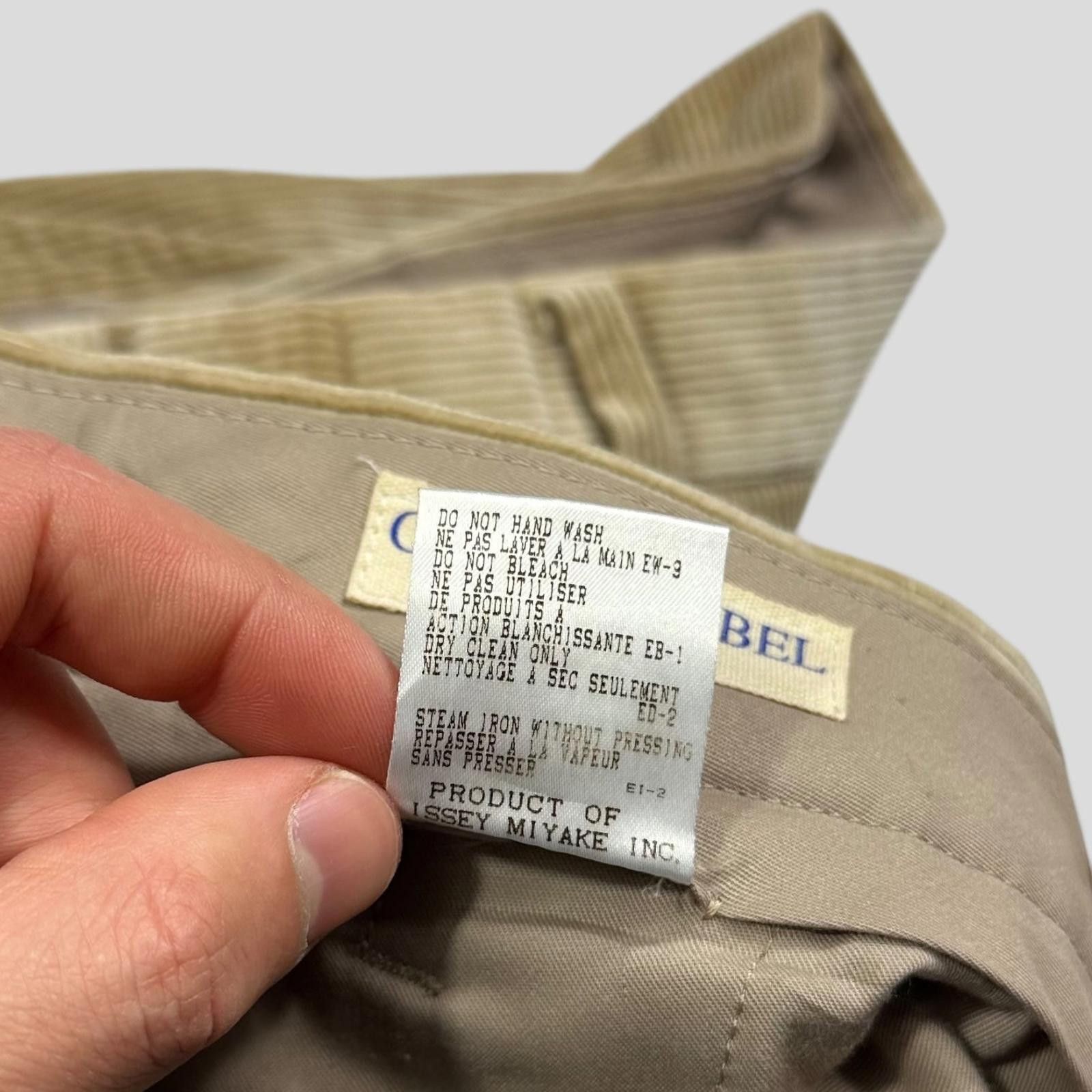 Issey Miyake Issey Miyake 1988 Cotton Label Jumbo Cord Trousers - 4 (L) Size US 35 - 6 Thumbnail