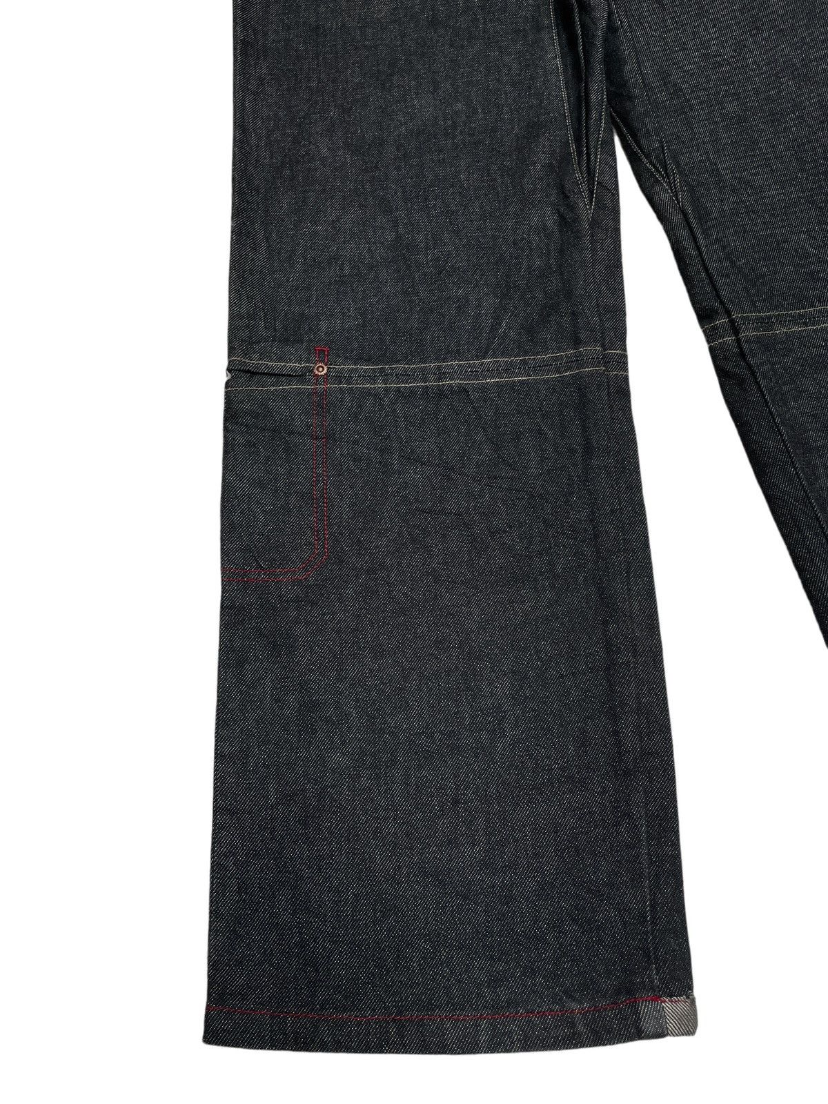 If Six Was Nine × Triple 5 Soul Rare Design Vintage Brand Triple 5 Soul Baggy Jeans 1990s Size US 32 / EU 48 - 6 Thumbnail