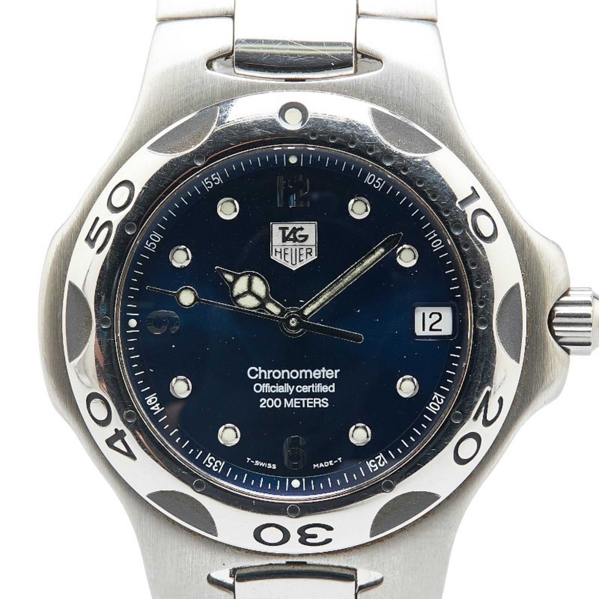 Tag Heuer Kirium Chronometer Watch Wl5113 Automatic Blue Dial Stainless Steel Men's Heuer