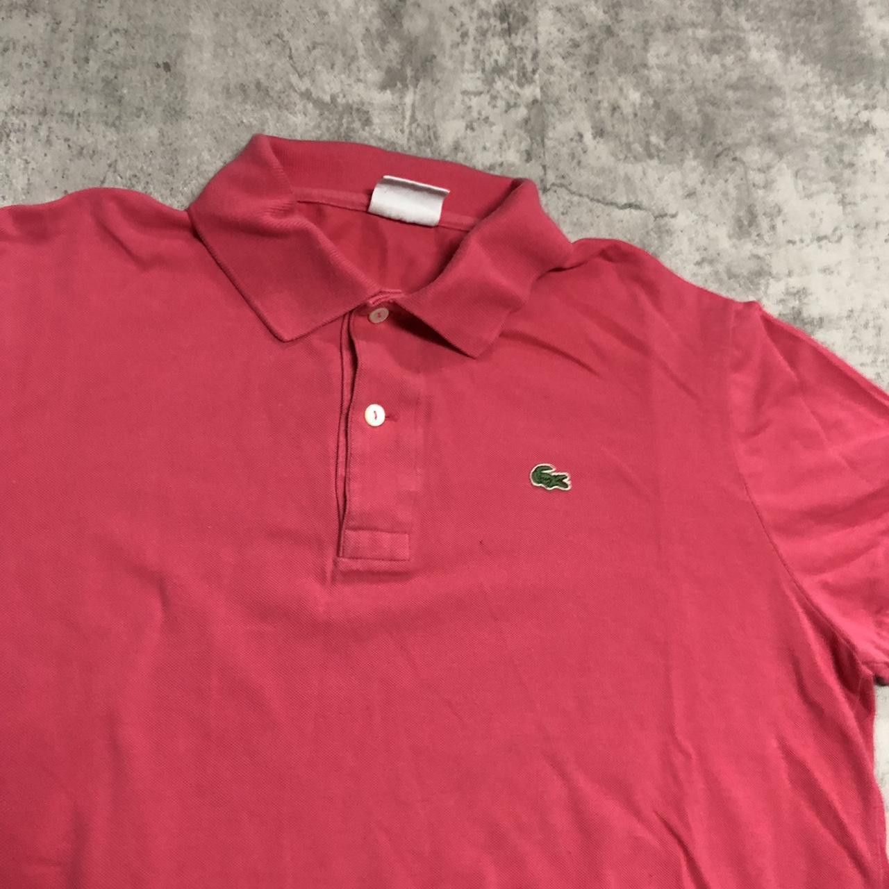 Lacoste Lacoste red polo shirt #poloshirt Size US M / EU 48-50 / 2 - 2 Thumbnail