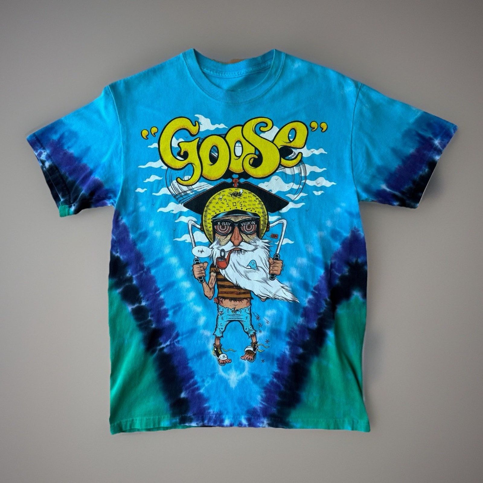 Liquid Blue Goose Summer Tour Shirt Medium Multicolor Tie Dye Rock Band Size US M / EU 48-50 / 2 - 1 Thumbnail