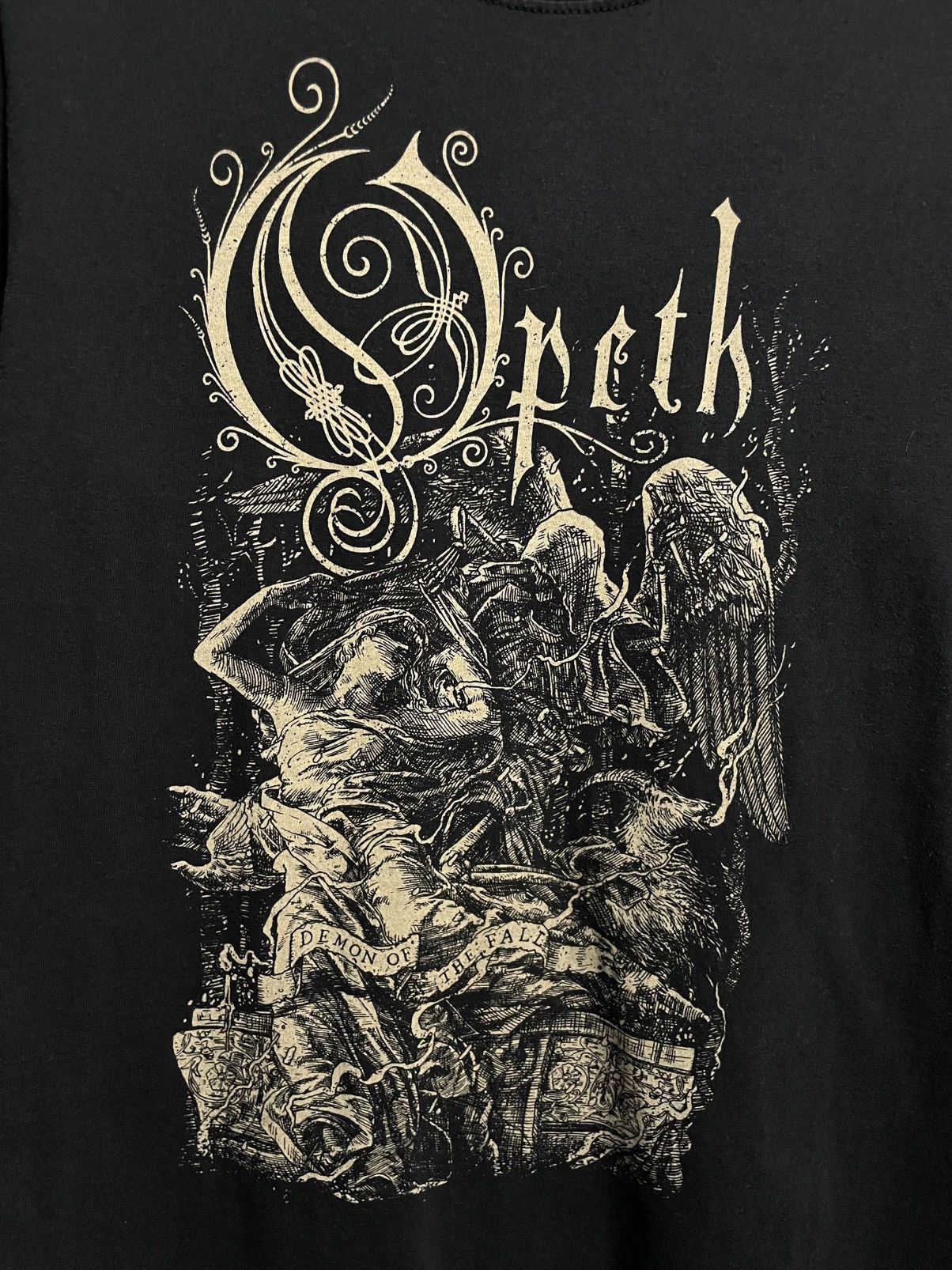 Band Tees Vintage Y2K Opeth Progressive Metal Band T-Shirt Size US L / EU 52-54 / 3 - 4 Thumbnail