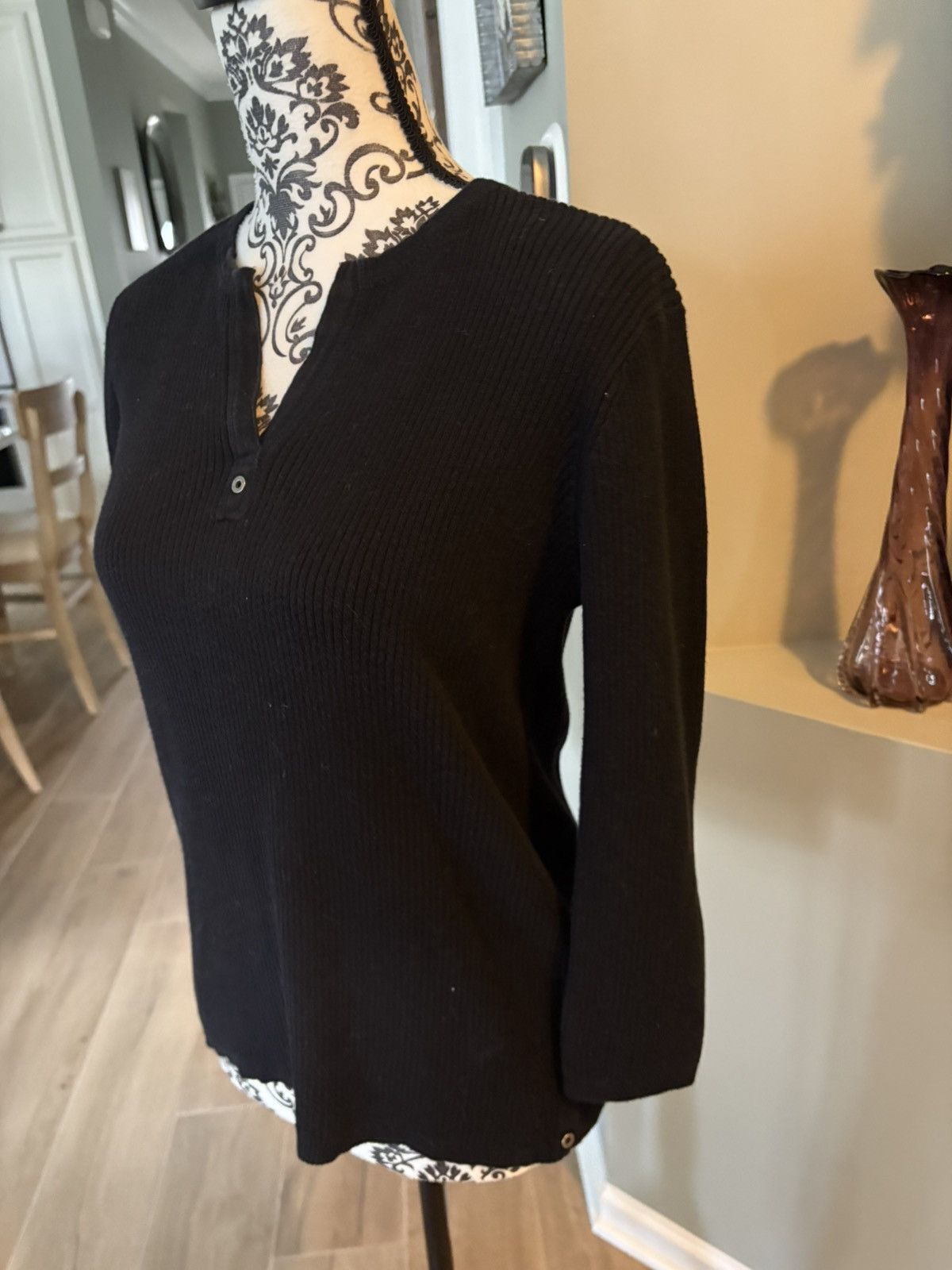 Nautica Nautica black 3/4 sleeve sweater Size M / US 6-8 / IT 42-44 - 4 Thumbnail