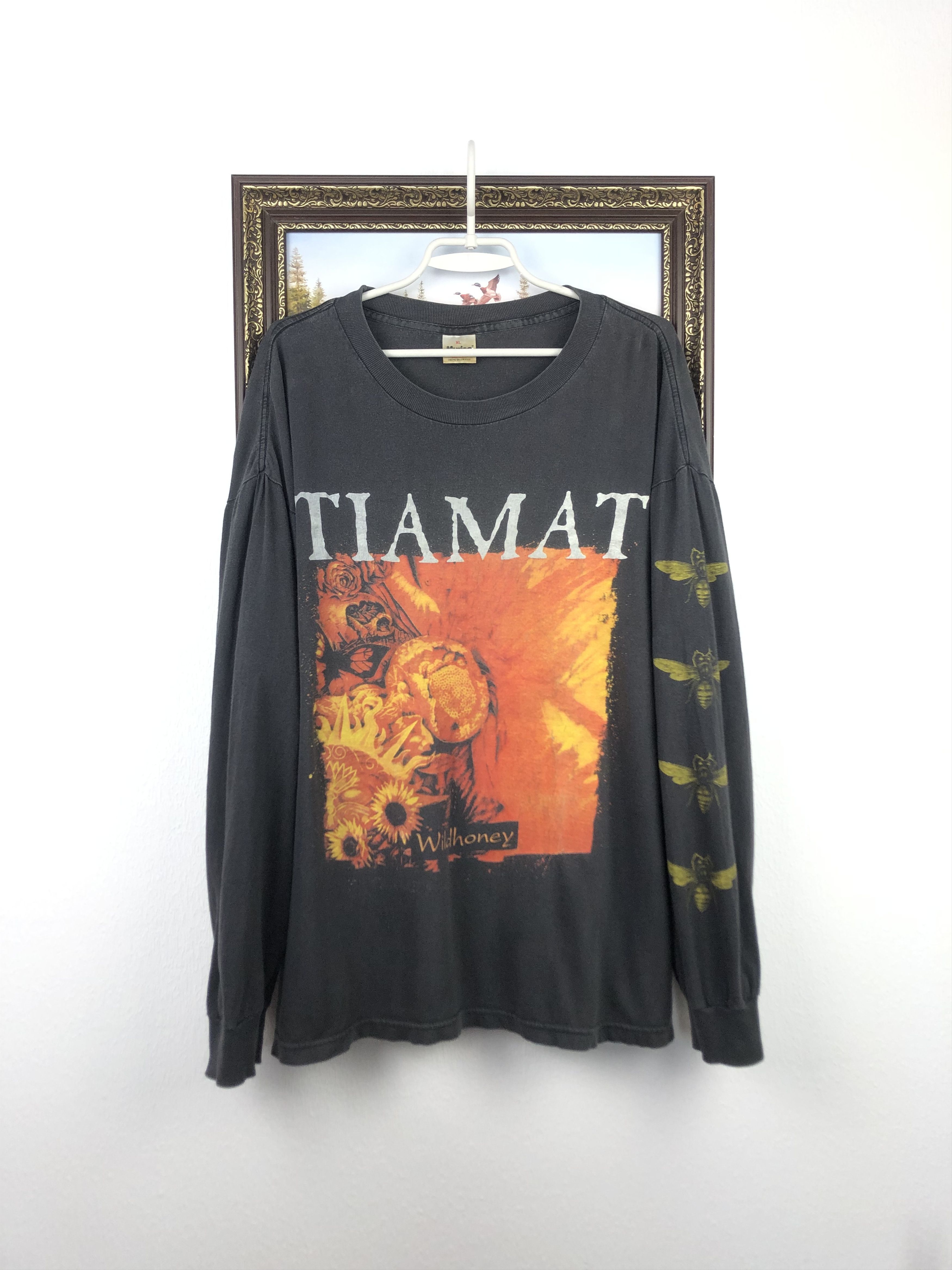 Band Tees × Vintage Vintage 90's Tiamat Wildhoney Band Shirt Long