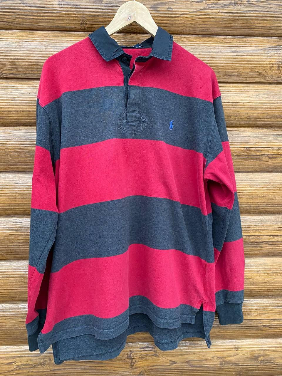 Polo Ralph Lauren vintage striped rugby polo shirt