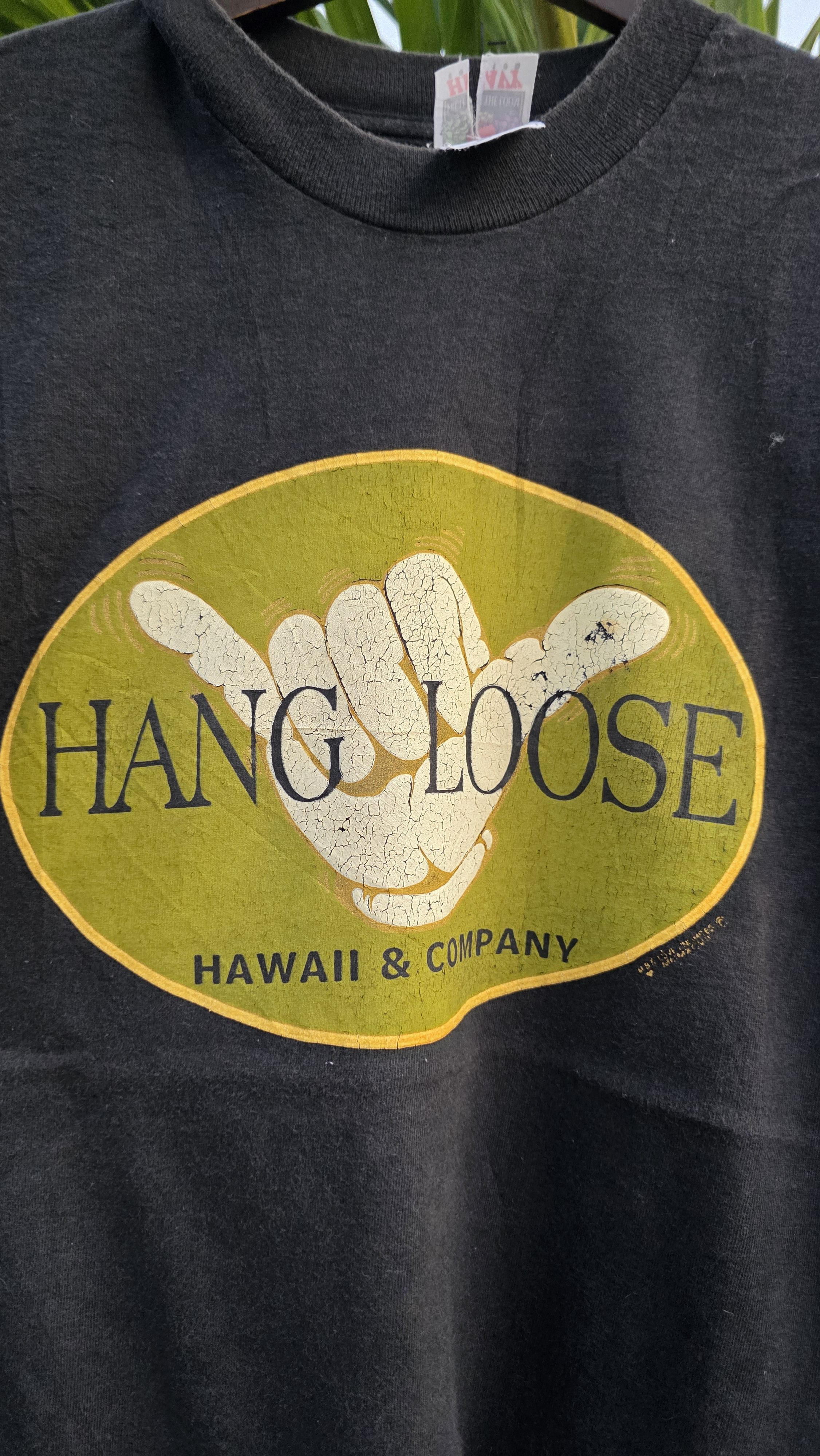 Other VTG Y2K HANG LOOSE HAWAII SHAKA SURF NORTH SHORE HANDSIGN Size US M / EU 48-50 / 2 - 4 Thumbnail