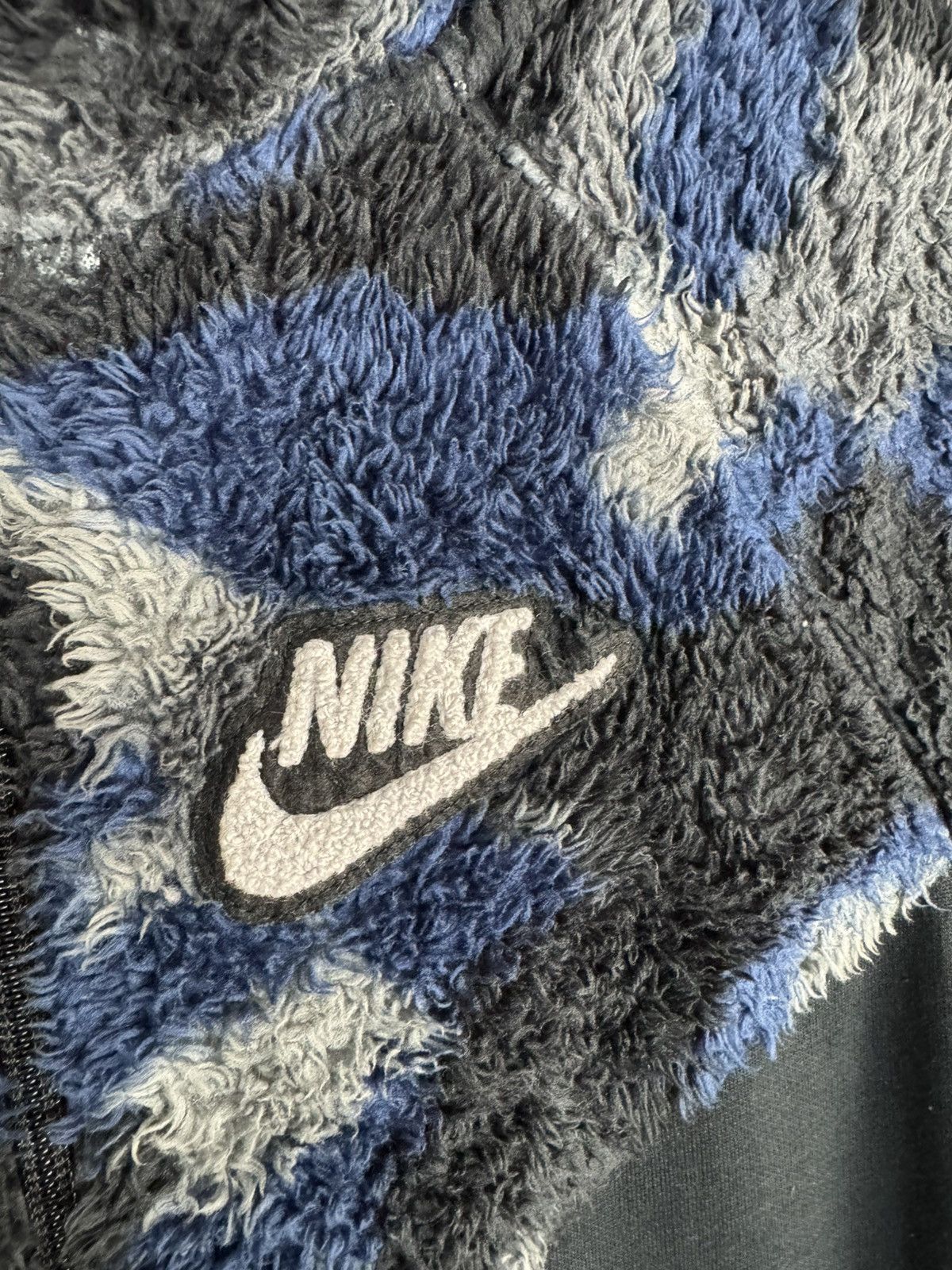 Nike × Vintage Nike Half Fleece Zipper Hoodie Size US S / EU 44-46 / 1 - 4 Thumbnail