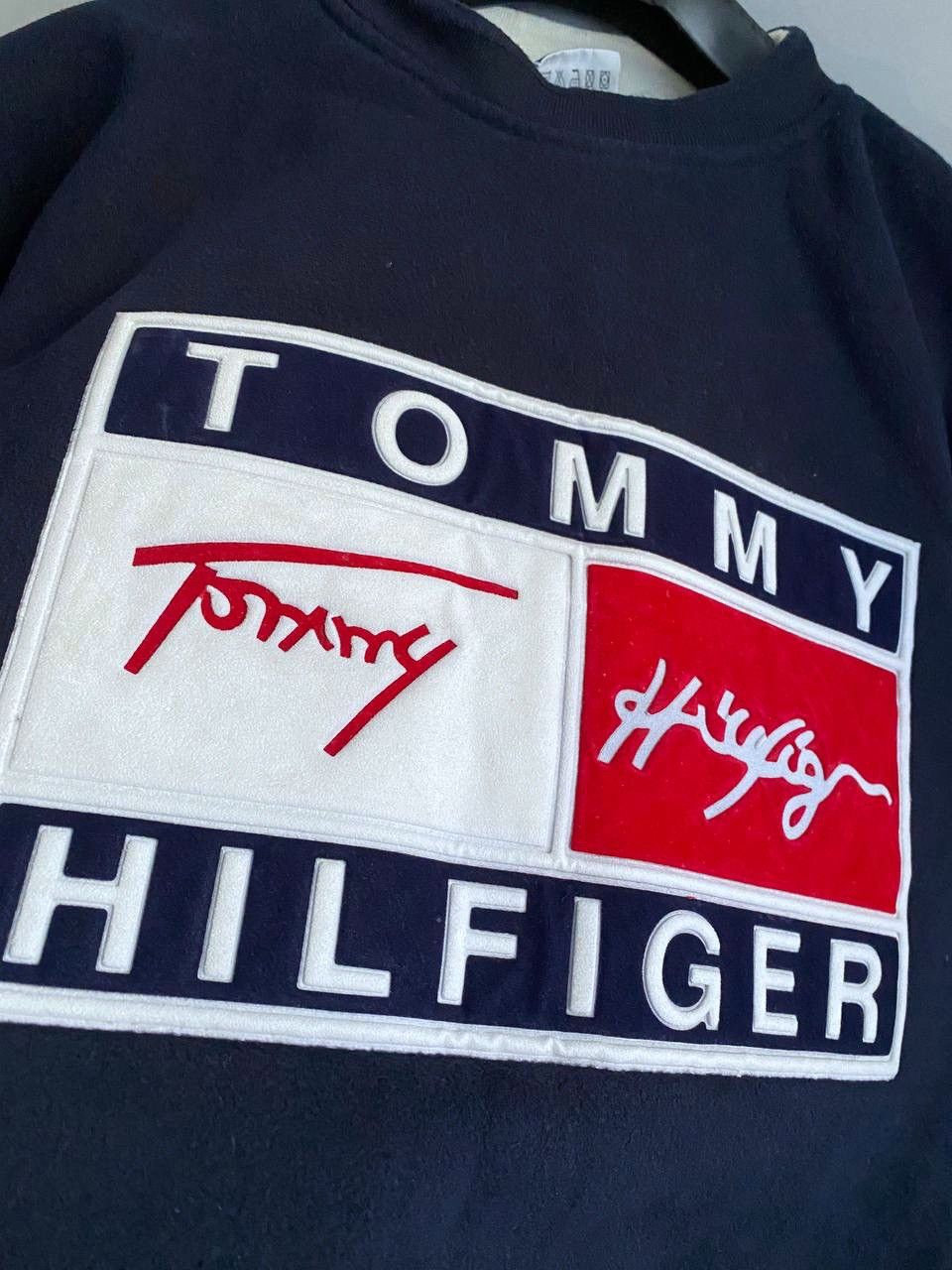 Tommy Hilfiger Tommy Hilfiger Vintage Men`s Sweatshirt Big Logo, Size M Size US M / EU 48-50 / 2 - 13 Thumbnail