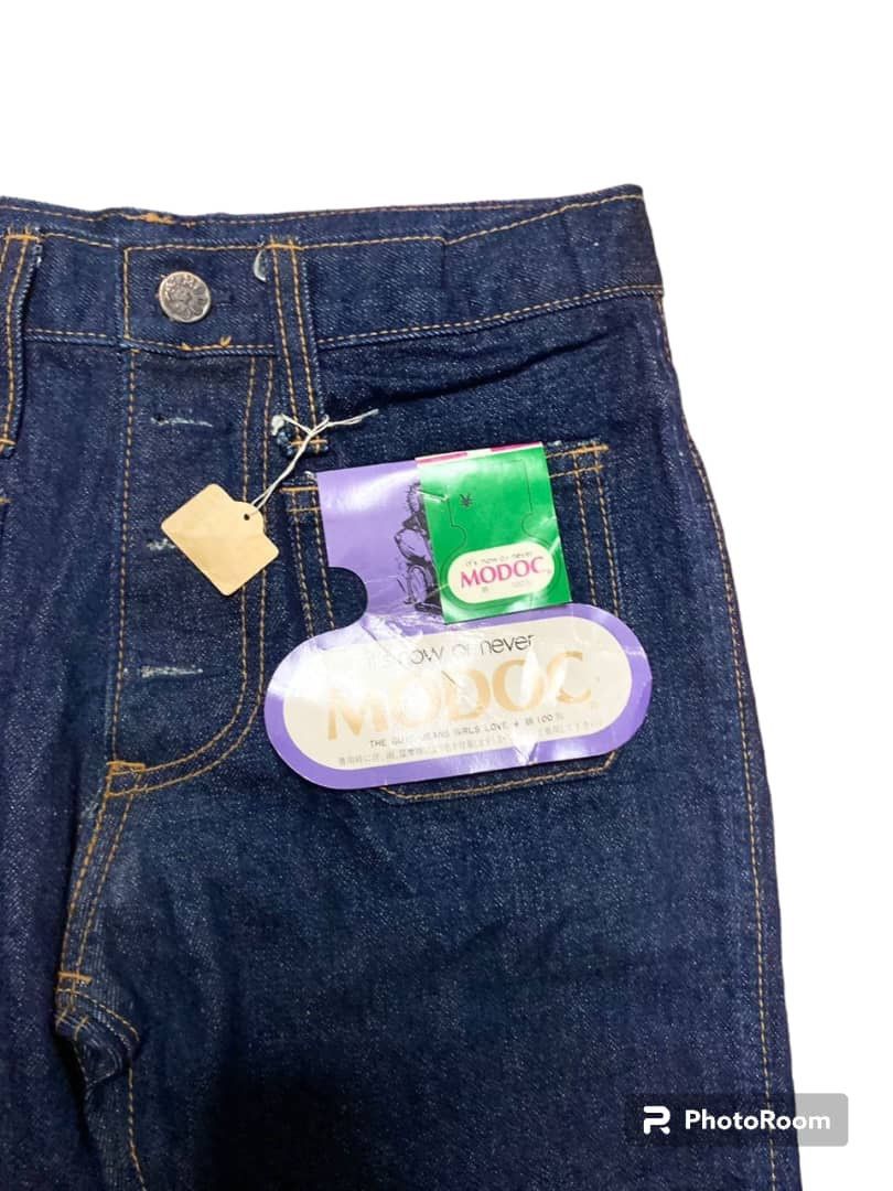 Designer × Japanese Brand × Vintage Vintage boocut jean Modoc Dead Stock Size 27" / US 4 / IT 40 - 4 Thumbnail