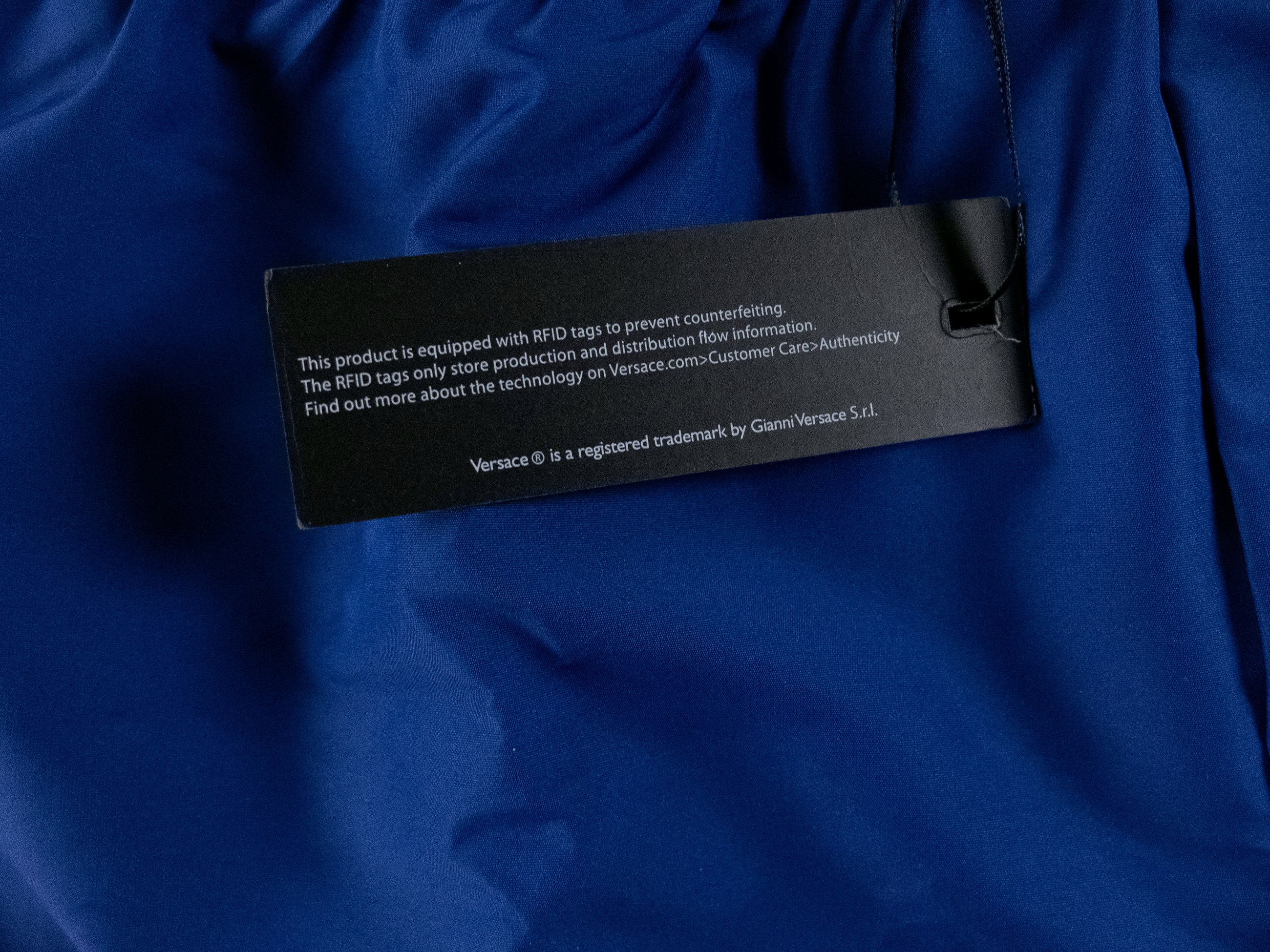 Versace VERSACE royal blue Medusa logo swim shorts 4 Medium trunks Size US 32 / EU 48 - 5 Thumbnail