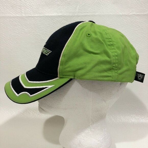 Other Arctic Cat X-Fire Ball Cap Neon Green Black Adjustable Embro Size ONE SIZE - 4 Thumbnail
