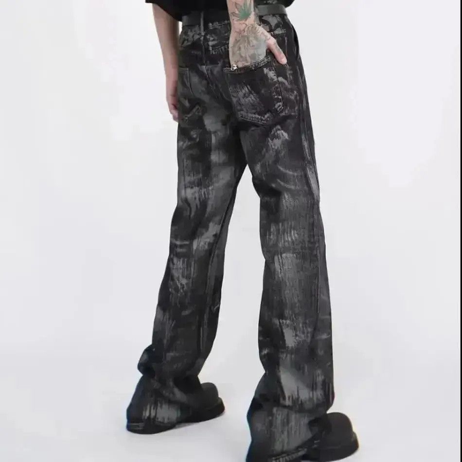Japanese Brand Tie-dye zip vintage men's and women's jeans Size US 30 / EU 46 - 6 Thumbnail