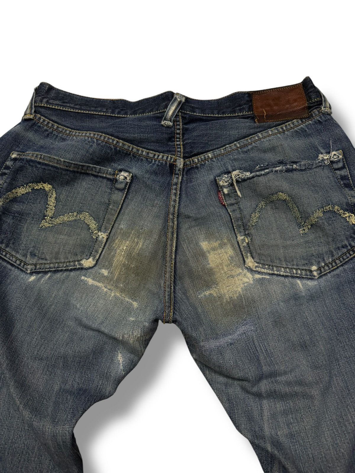 Evisu Vintage 00s Evisu No.2 Lot 2001 Selvedge Japan Denim Jeans Size US 32 / EU 48 - 17 Thumbnail