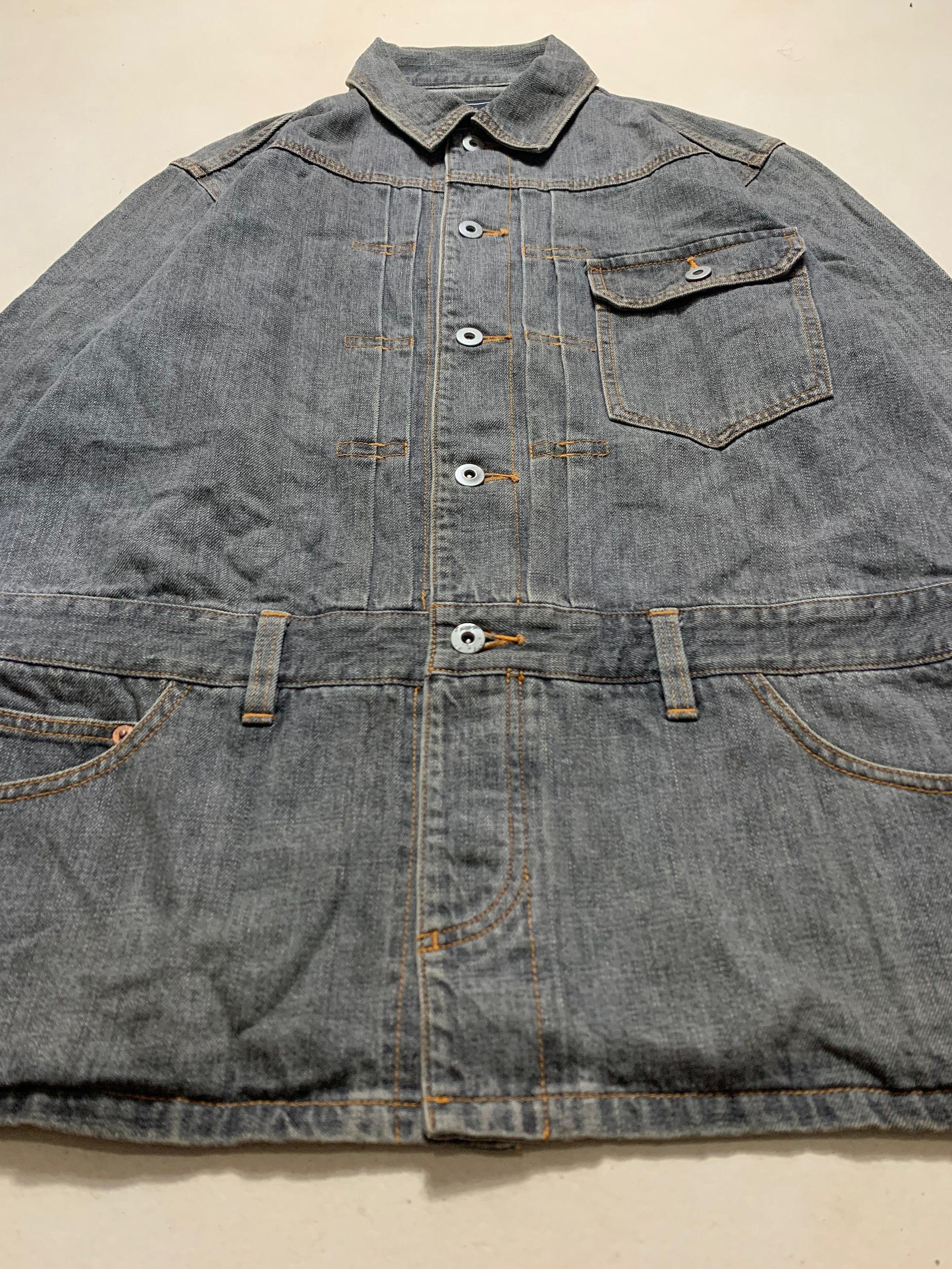 Final Home Final Home Selvedge Jacket by Issey Miyake 2000s Size US M / EU 48-50 / 2 - 11 Thumbnail