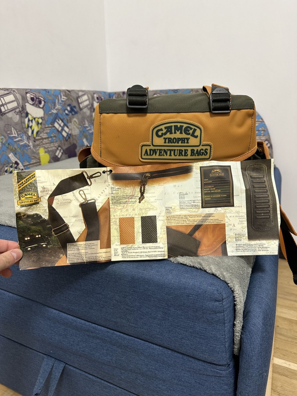Camel Vintage Camel Trophy Adventure Bags Rare Size ONE SIZE - 7 Thumbnail