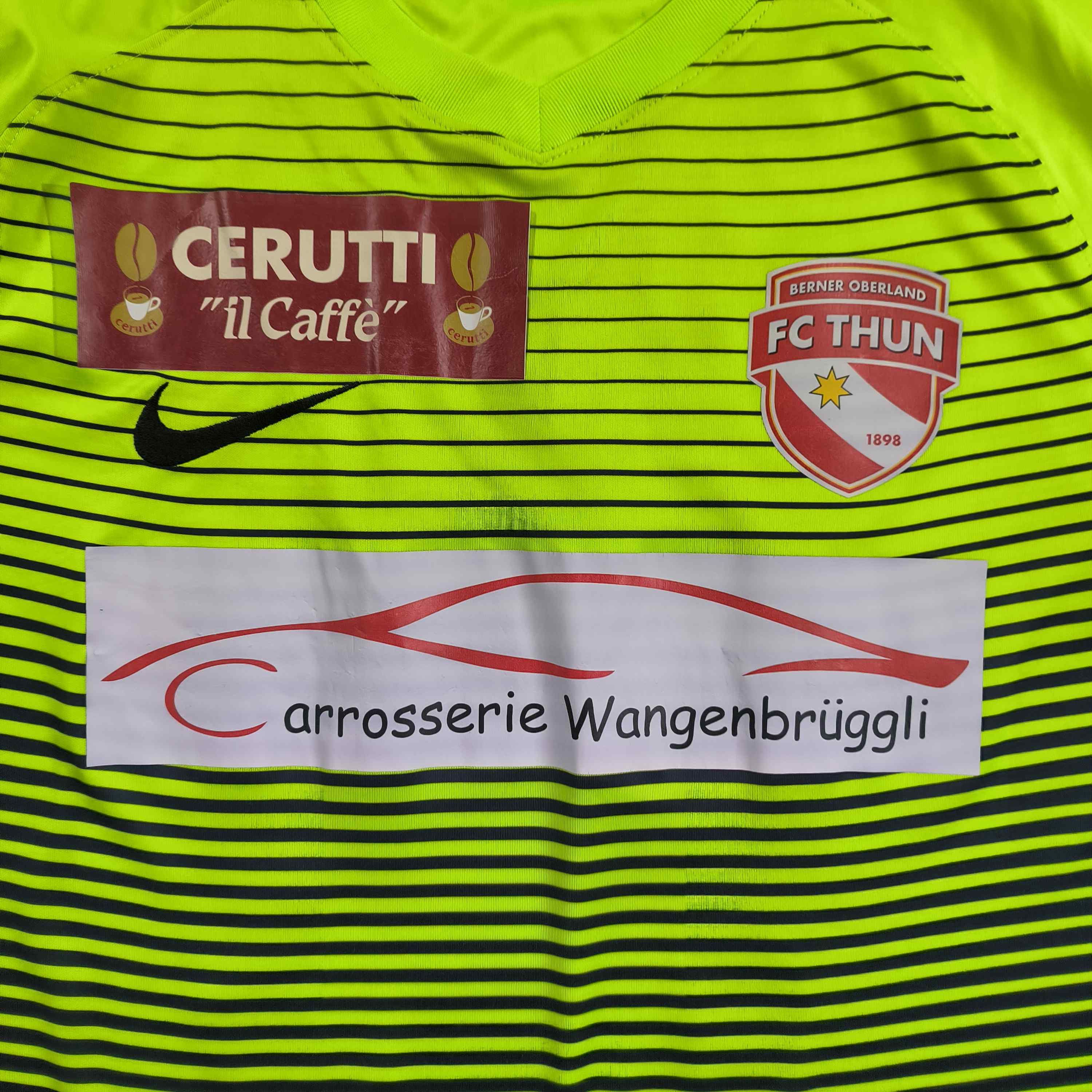 Nike FC Thun 2017-18 Nike away #13 football jersey shirt size M Size US M / EU 48-50 / 2 - 3 Thumbnail