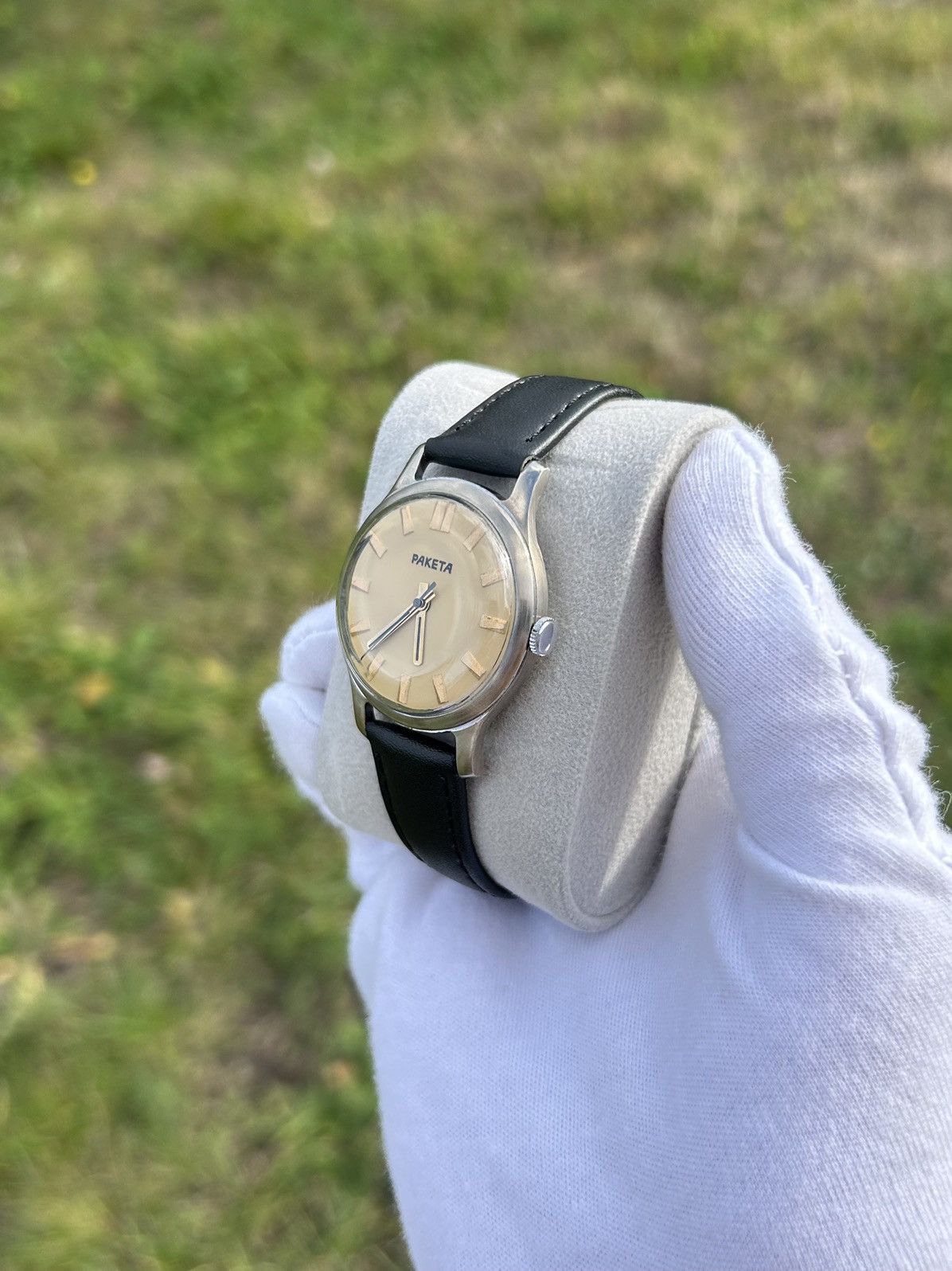 Vintage Vintage Watch Raketa Soviet USSR Mechanical Wristwatch 1950s Size ONE SIZE - 13 Thumbnail