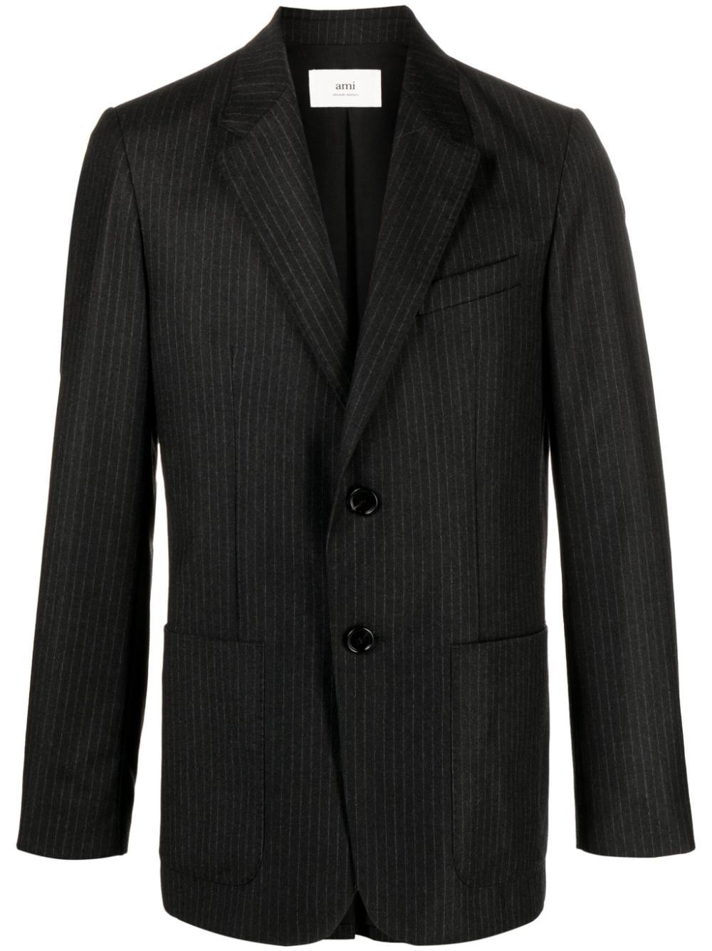 AMI BNWT AW23 AMI PINSTRIPE BLAZER JACKET 52 Size US L / EU 52-54 / 3 - 10 Thumbnail