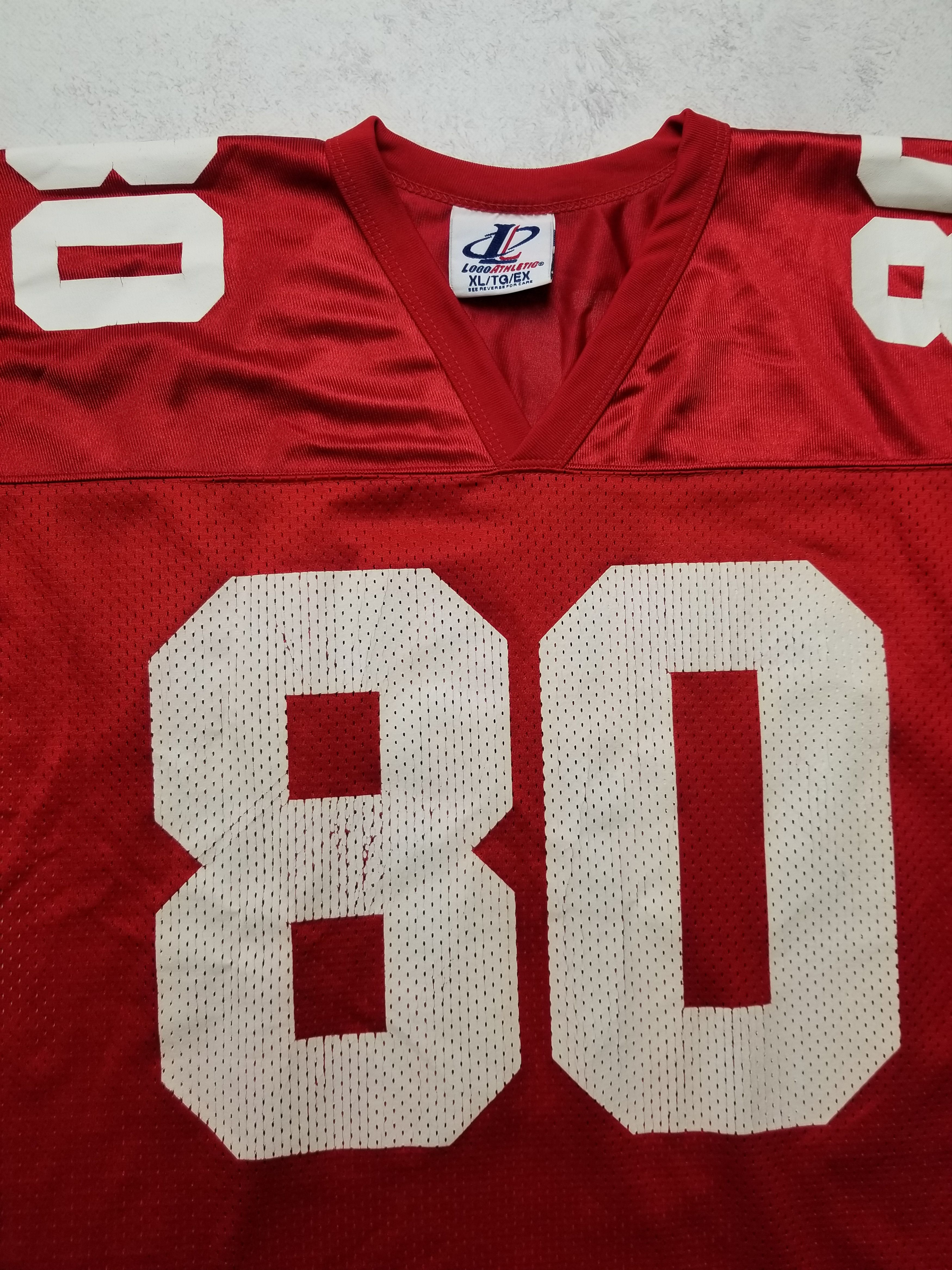 Logo Athletic VTG 80-90s NFL San Francisco 49ers Jerry Rice Jersey Size US XL / EU 56 / 4 - 21 Thumbnail