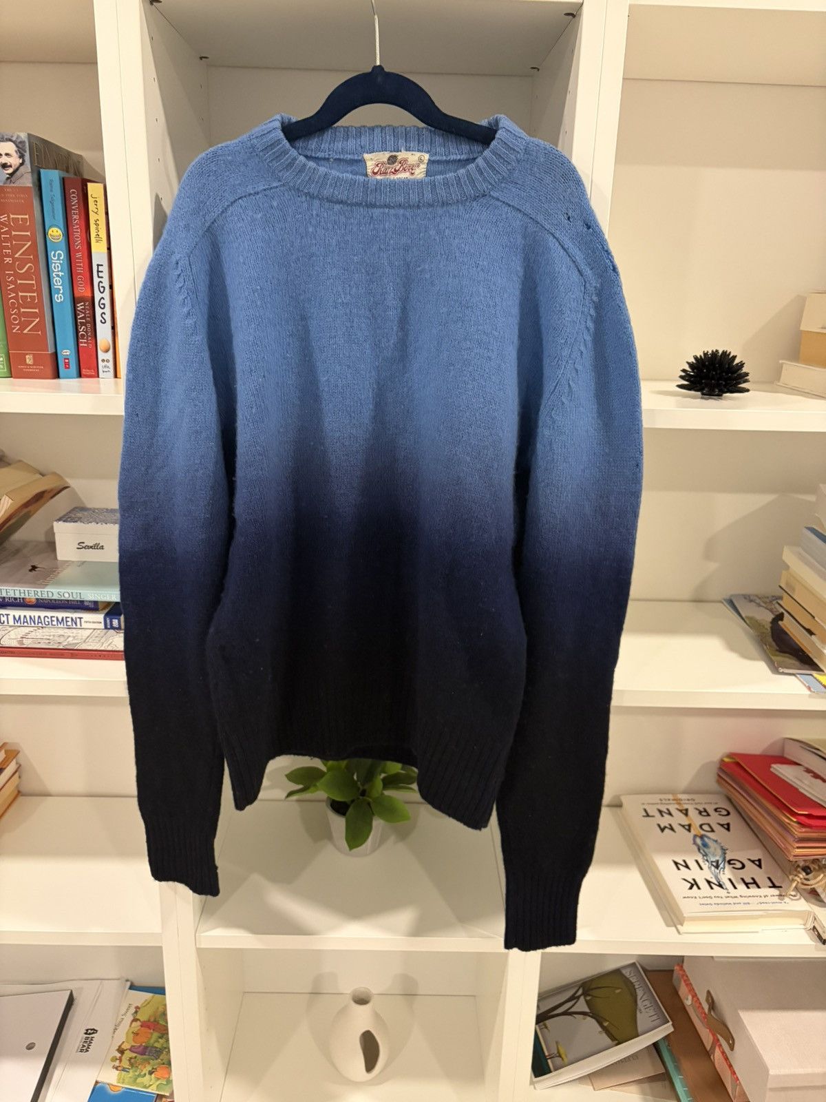 Vintage Vintage Gradient Dye Knit Sweater Size US S / EU 44-46 / 1 - 12 Thumbnail