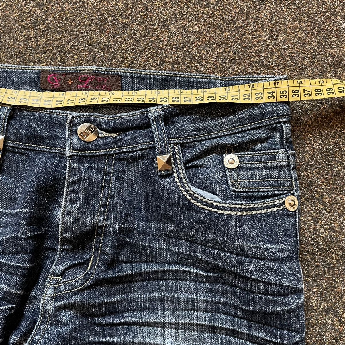 Vintage Y2K Vintage Faded Bootcut Jeans Distressed Flared Skate 28 Size 28" / US 6 / IT 42 - 6 Thumbnail