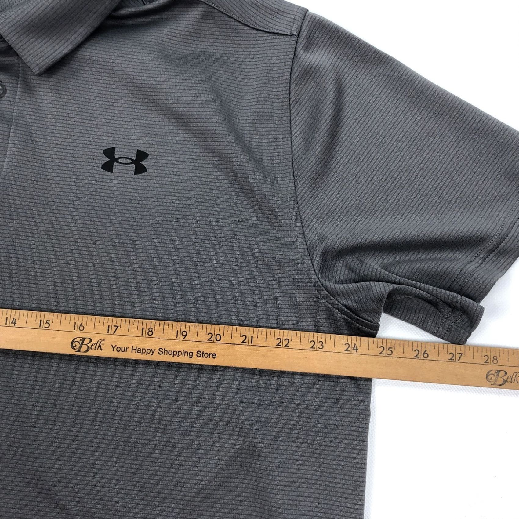 Under Armour Under Armour Polo Shirt Mens 2XL Gray Performance Breathable Moisture Wicking Golf Shirt Short Sleeve Polo Size US XXL / EU 58 / 5 - 6 Thumbnail