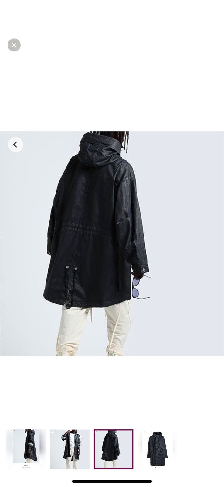 Diesel Diesel denim coat Size 42L - 2 Thumbnail