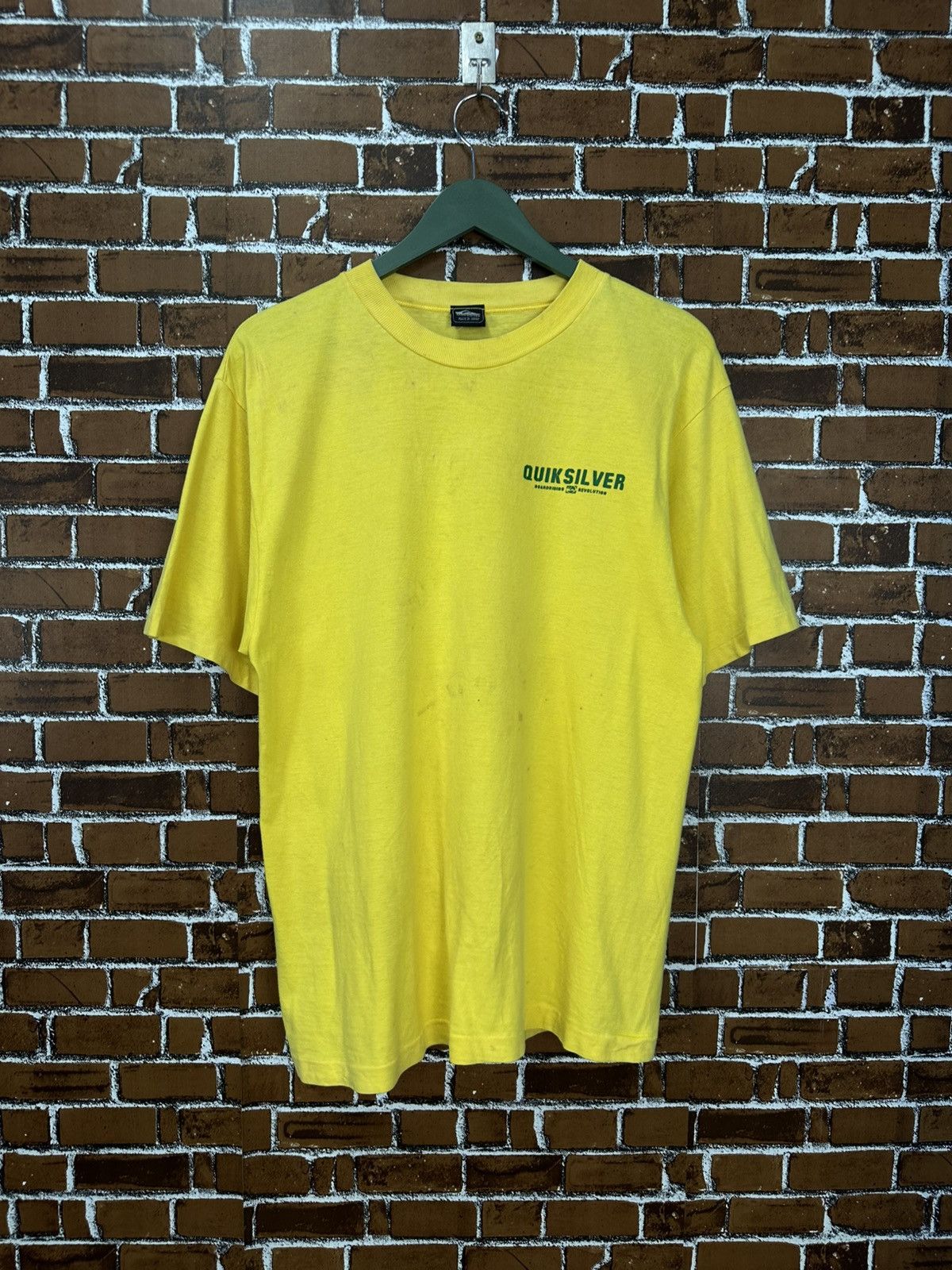 Quiksilver Crazy 80s Quiksilver Single Stitch Board Riding Tshirt A1016 Size US M / EU 48-50 / 2 - 3 Thumbnail
