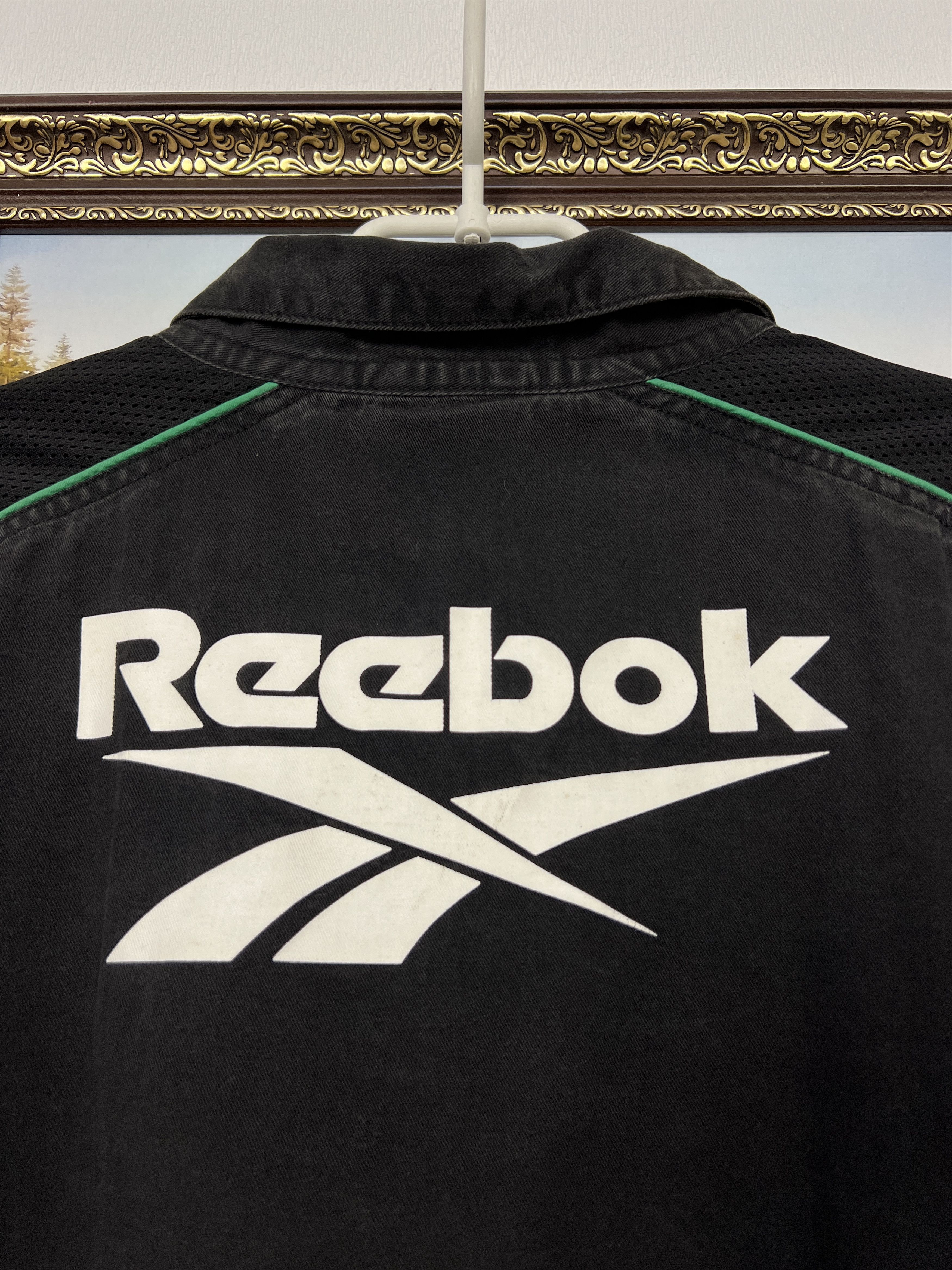 Vintage 90's Reebok Wales Rugby Union Sweatshirt Black Mens