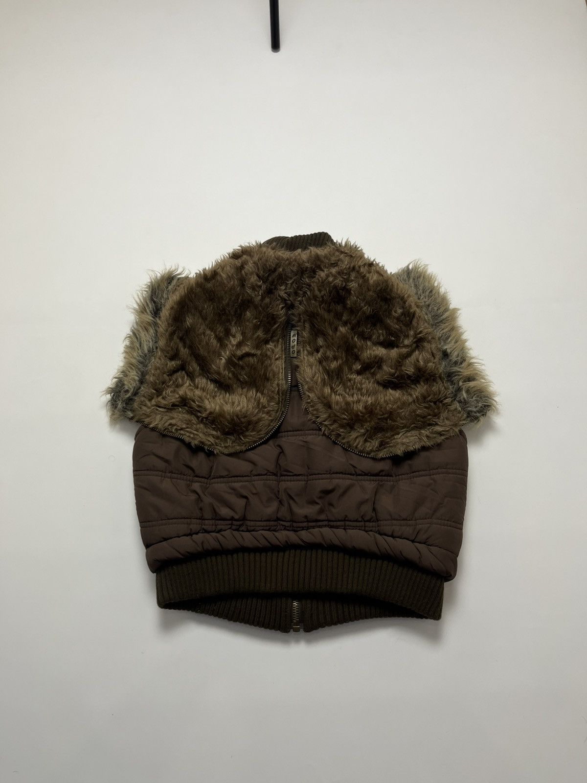 Hysteric Glamour × Undercover Military LGB If Six Was Nine Style Faux Fur Zip Vest Jacket Size US S / EU 44-46 / 1 - 10 Thumbnail