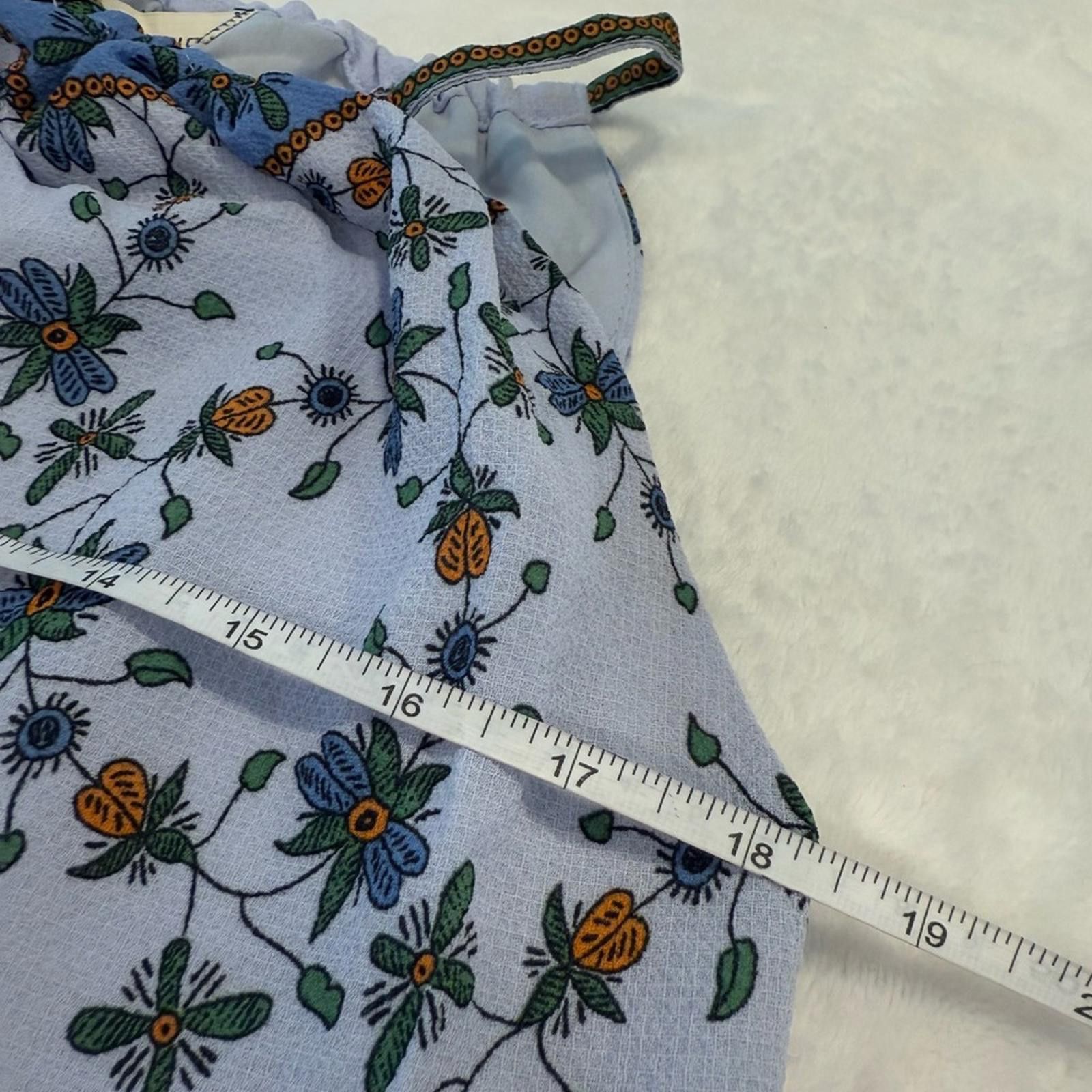 Other Max Studio Floral ruffled Maxi Dress light blue SZ SM Size S / US 4 / IT 40 - 10 Thumbnail