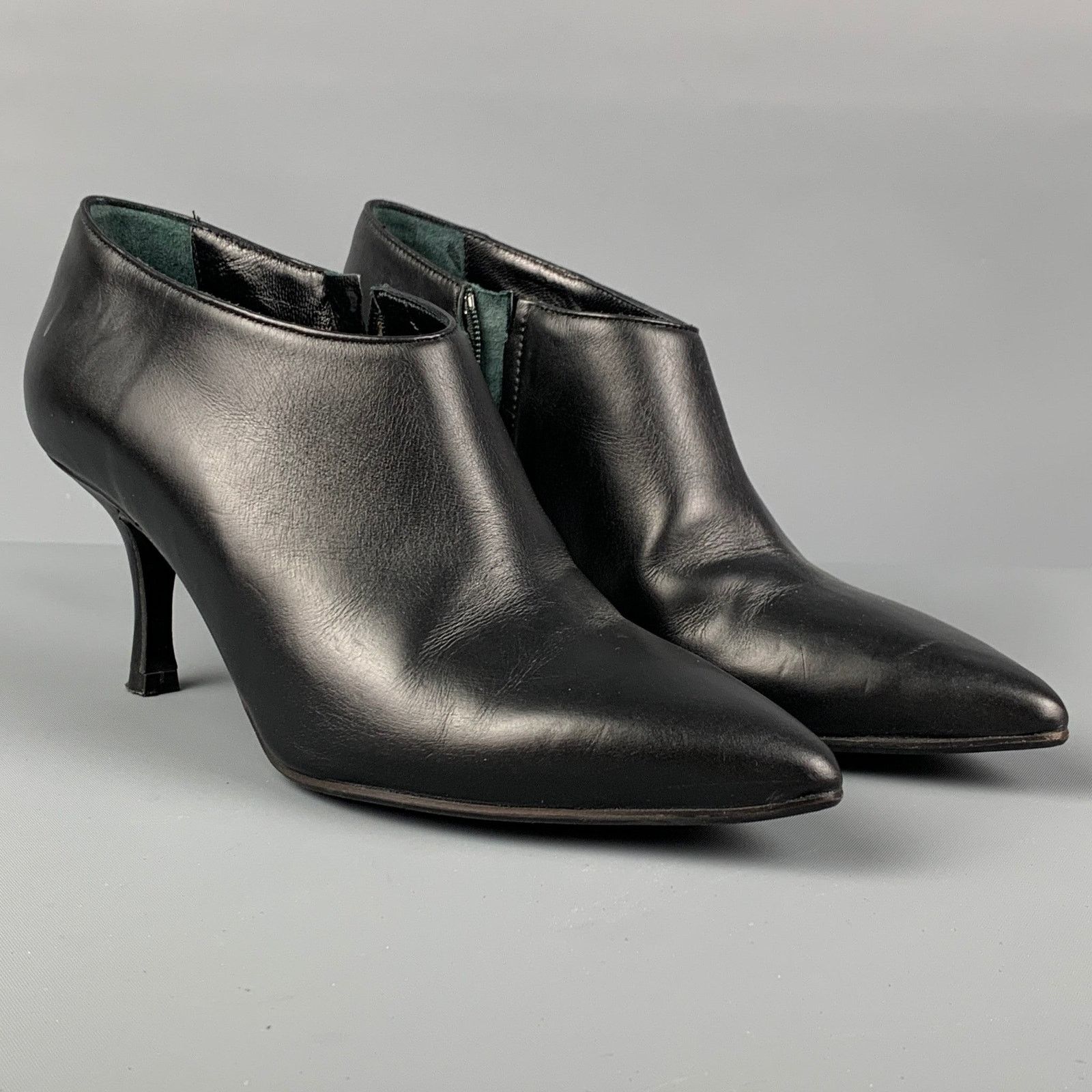 LK Bennett L.K.BENNETT Size 6 Black Leather Boots Size US 6 / IT 36 - 2 Thumbnail