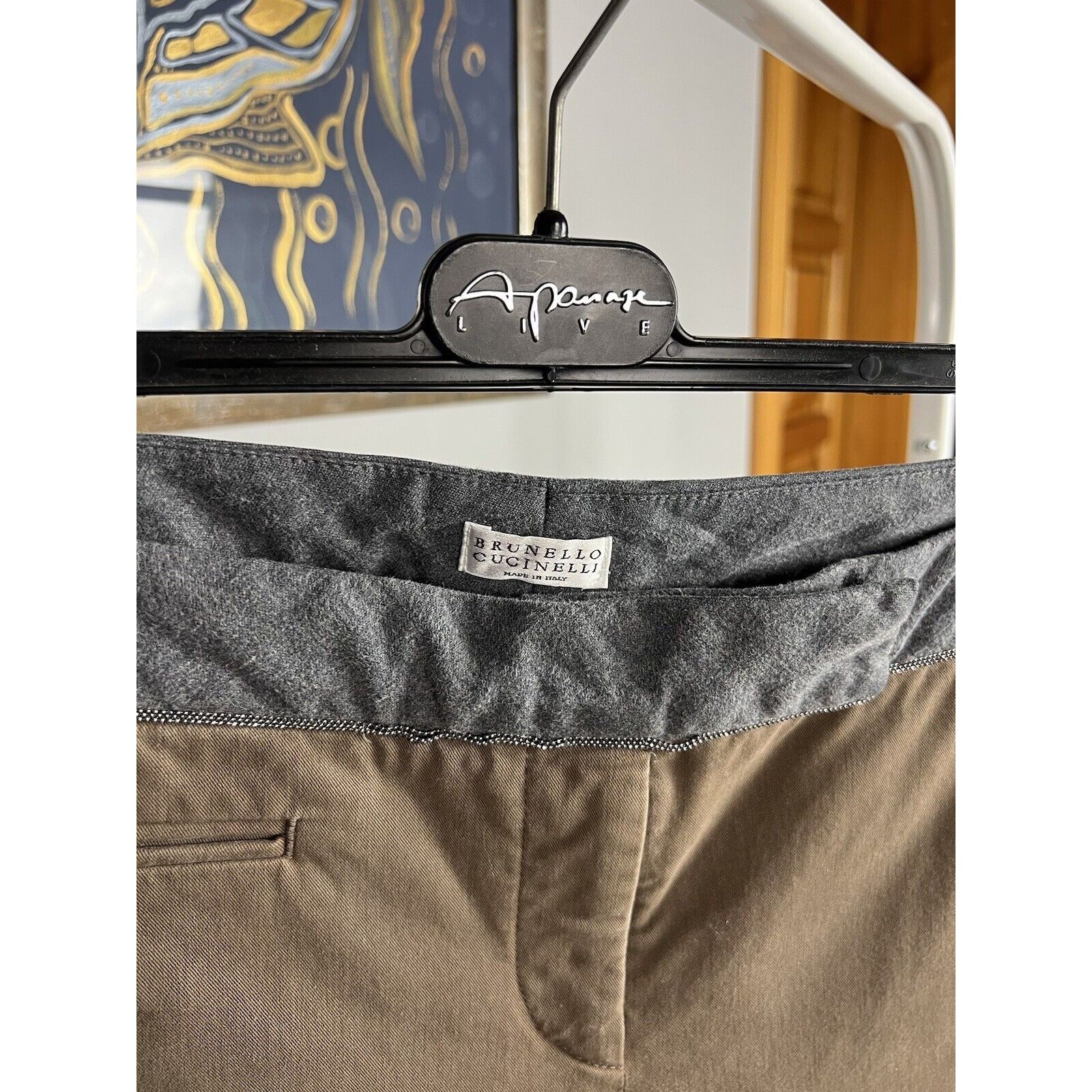 Brunello Cucinelli Brunello Cucinelli Brown Cropped Skinny Pants Size IT 42 US Size 28" / US 6 / IT 42 - 7 Thumbnail