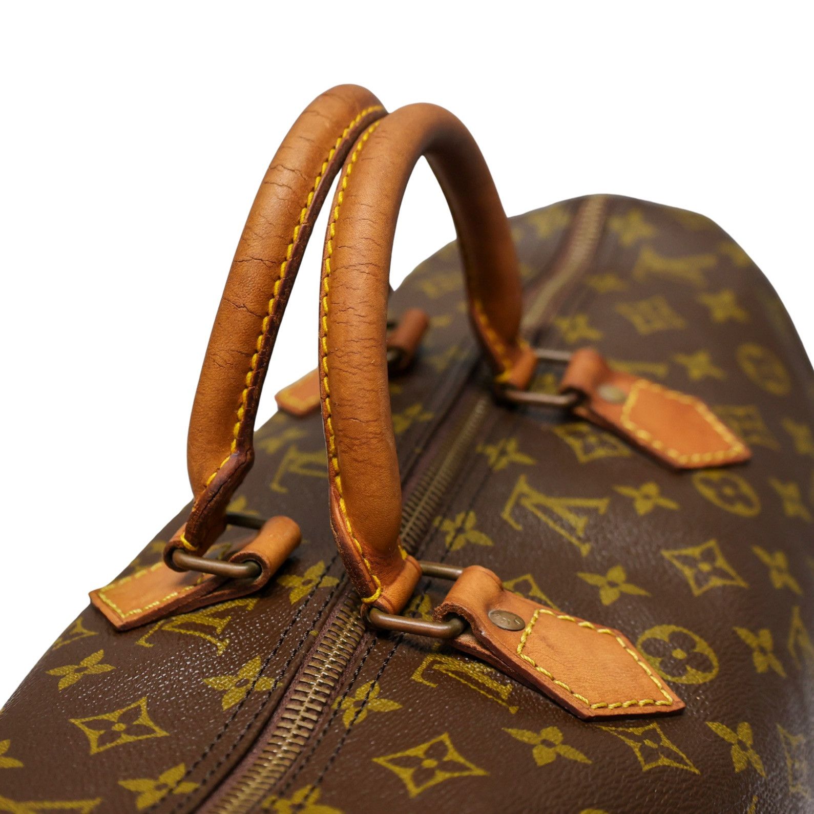 Louis Vuitton Vintage Louis Vuitton Monogram Speedy 35 Duffel Bag Size ONE SIZE - 3 Thumbnail