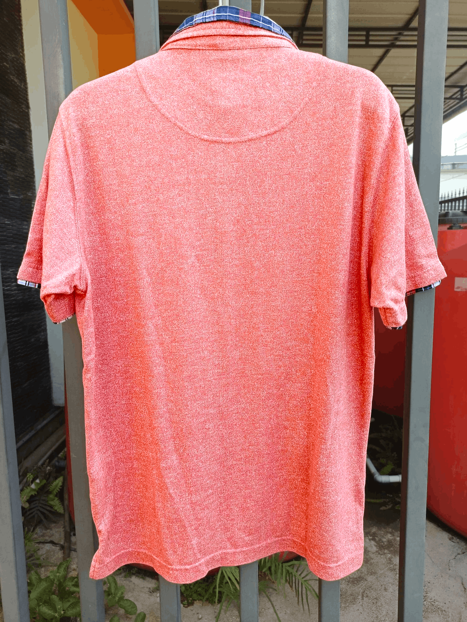 Japanese Brand Perpetual "TRENZA" Double colar and Double layer polo shirt Size US XL / EU 56 / 4 - 18 Thumbnail