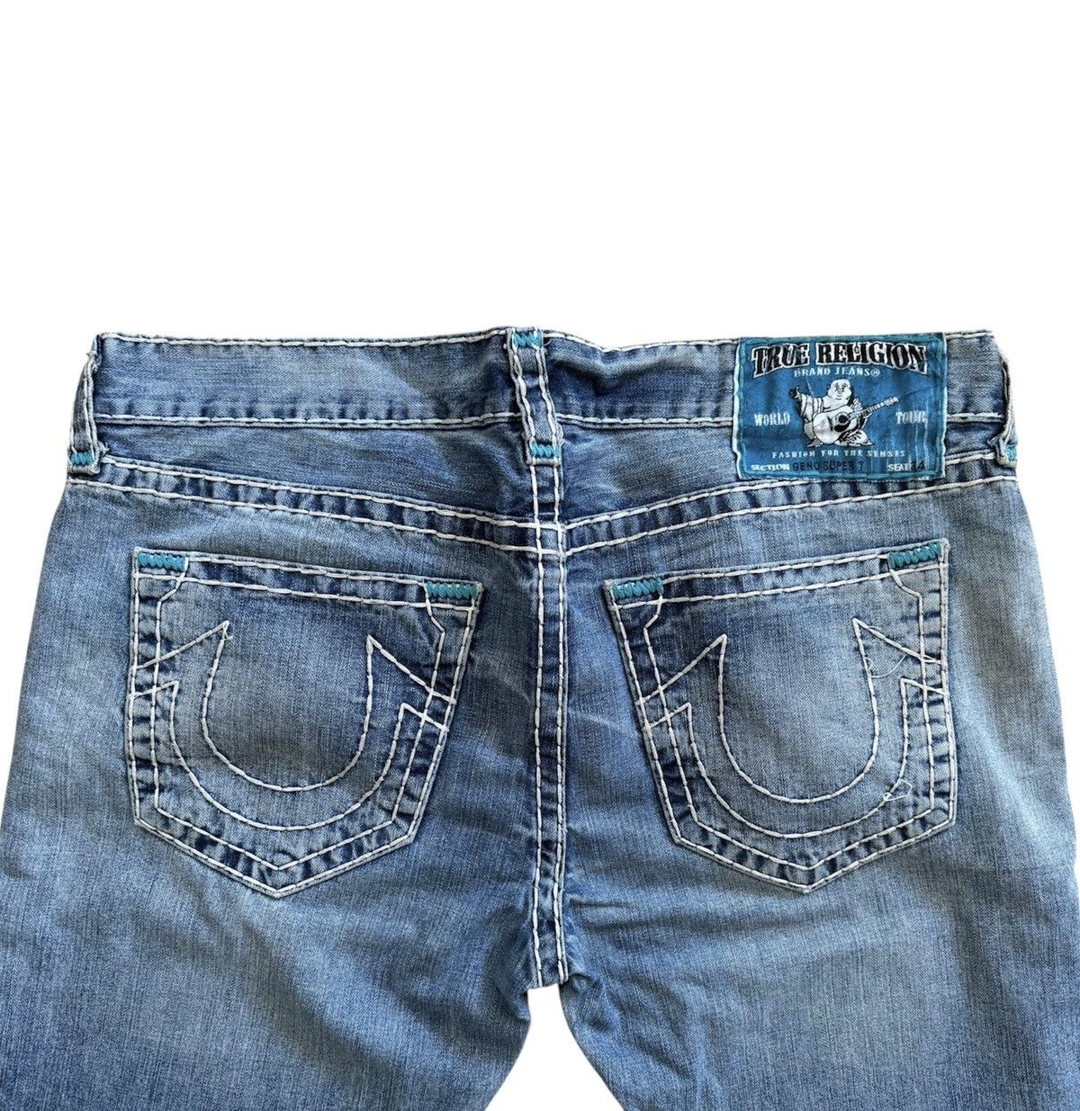 True Religion True Religion Geno Super T Jeans Size US 34 / EU 50 - 5 Thumbnail