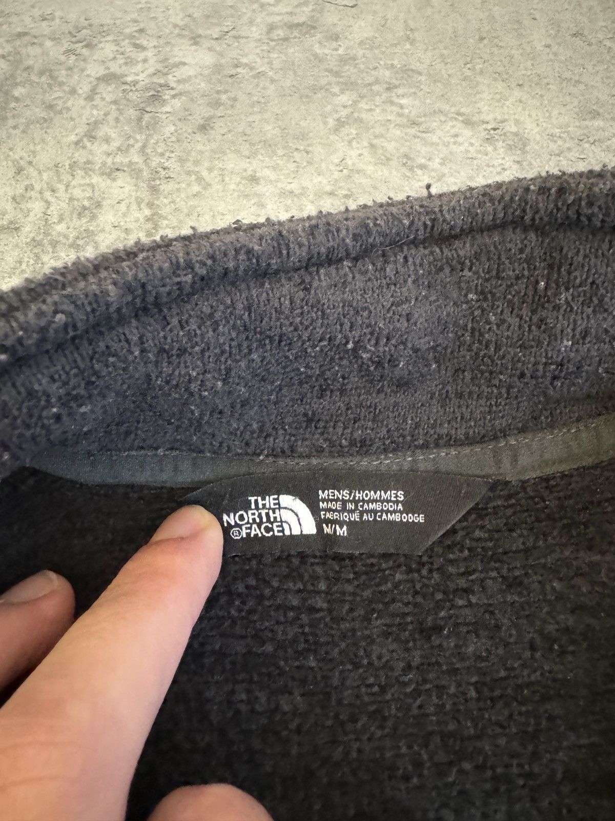 The North Face × Vintage The North Face Sherpa polar fleece logo vintage zip black Size US M / EU 48-50 / 2 - 7 Thumbnail