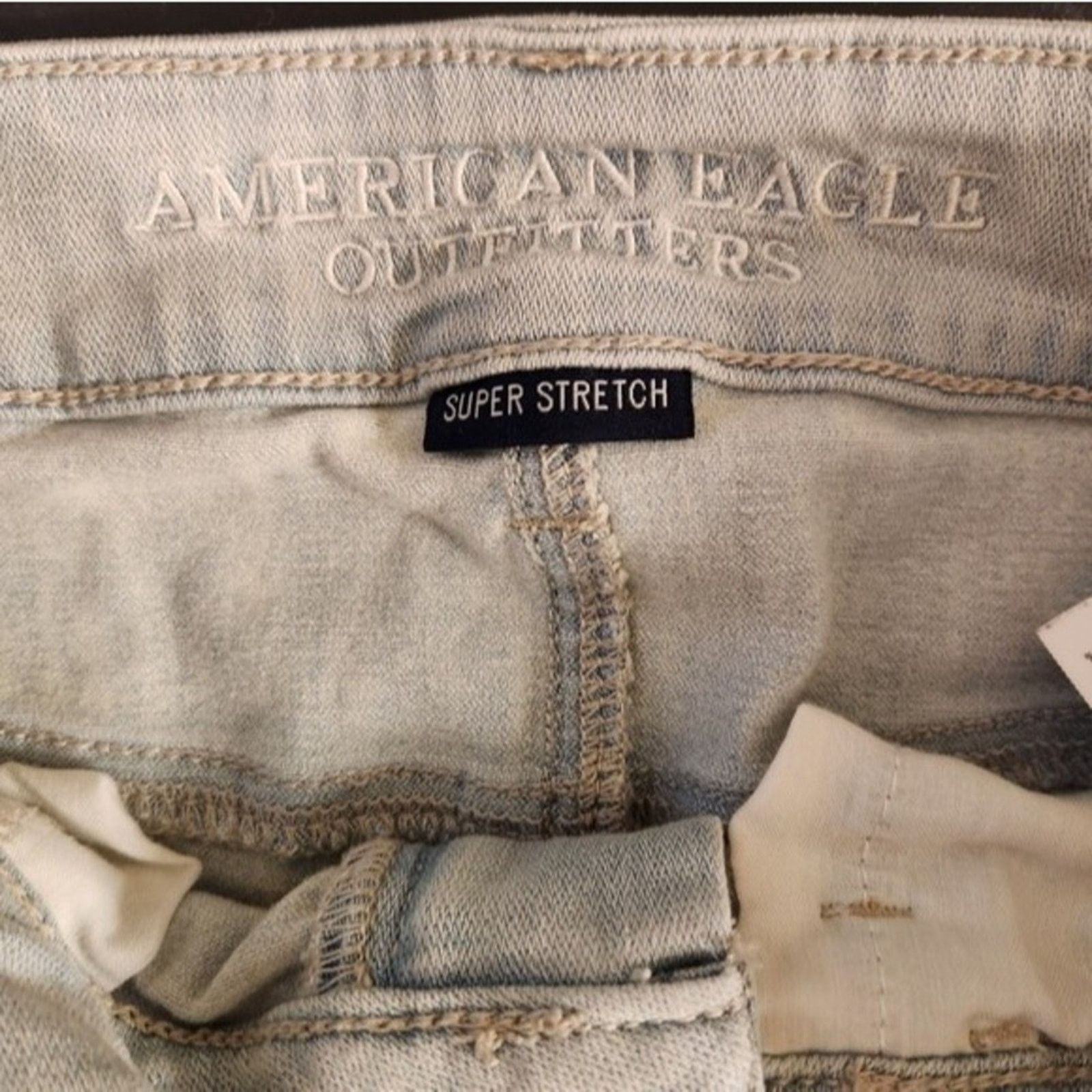 American Eagle Outfitters American Eagle Outfitters High Rise Jean Shortie 8 Size 30" / US 8 / IT 44 - 4 Thumbnail